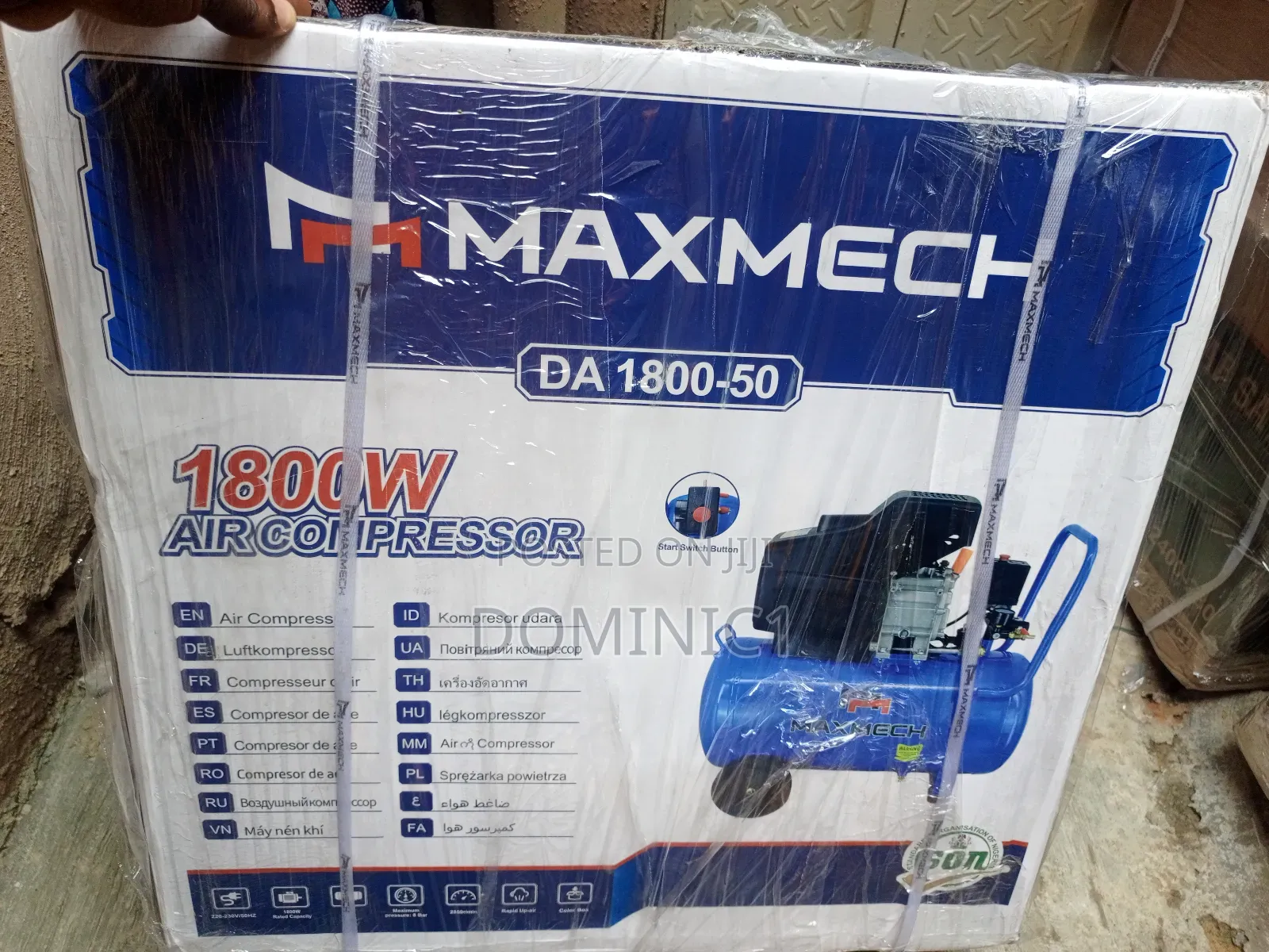 Maxmech Air Compressor 50 Liter Electric Original