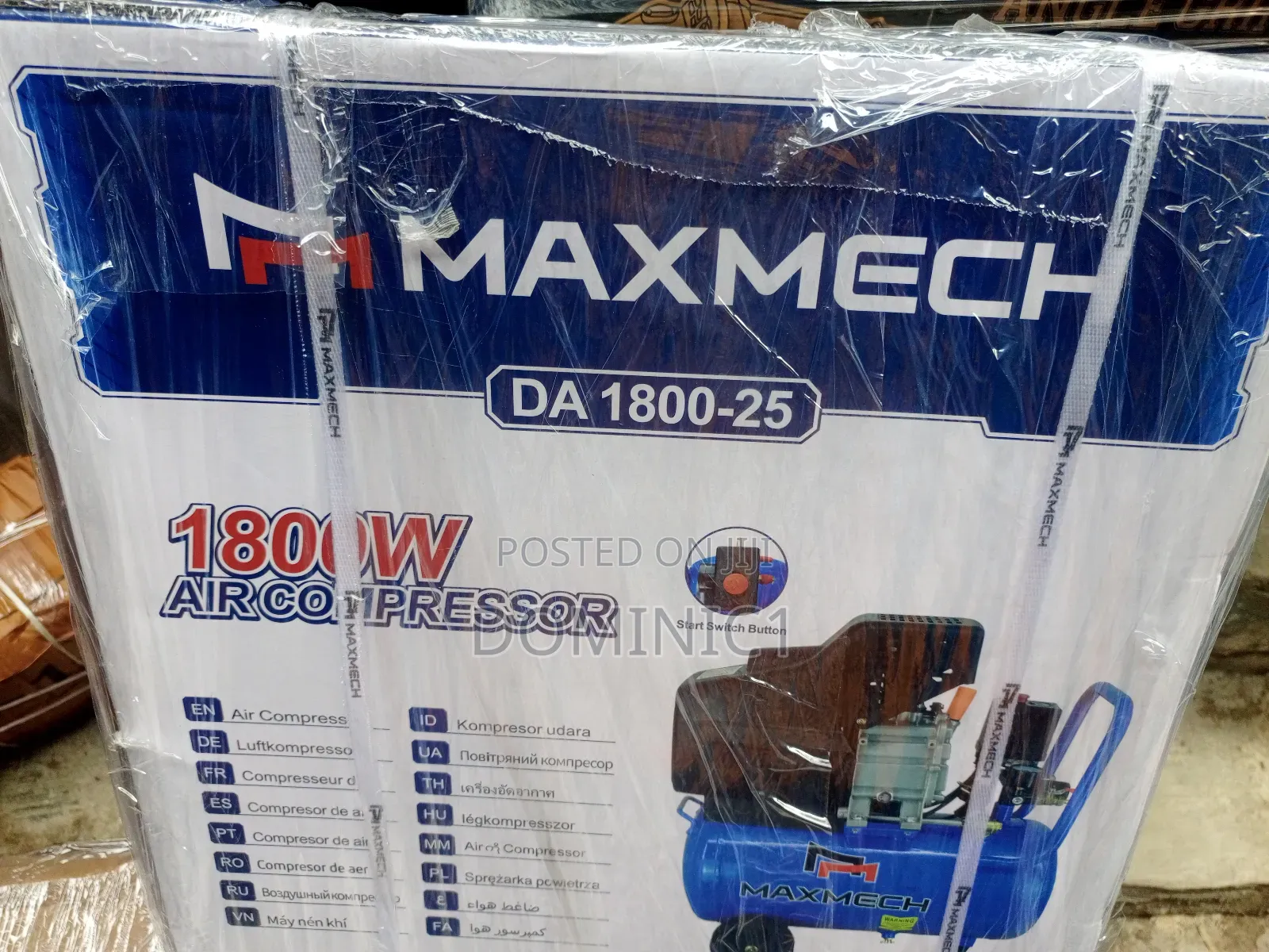 Maxmech Air Compressor 25 Liter Electric