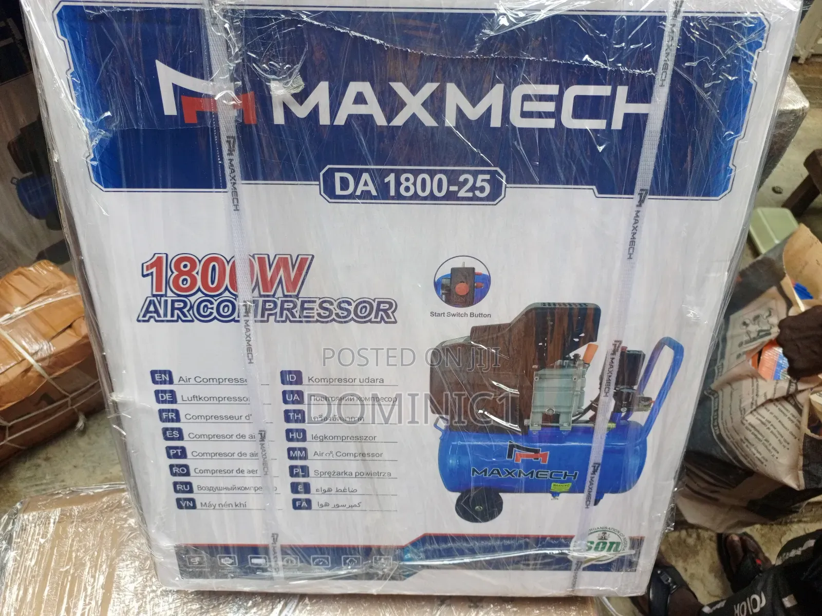 Maxmech Air Compressor 25 Liter Electric