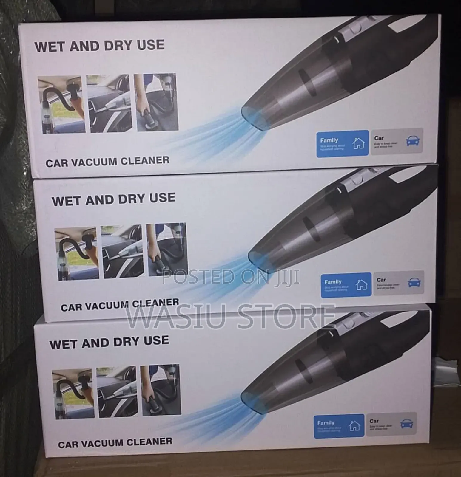 Handheld Cordless Wet Dry Car/Home Vacuum Cleaner
