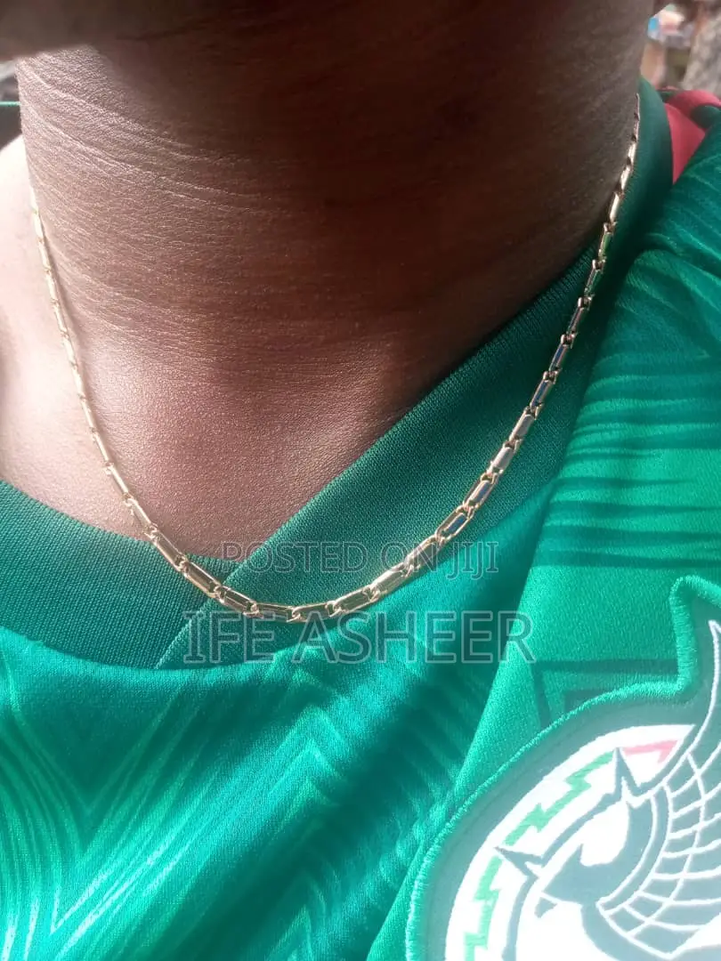 Real Gl Gold Chain - 20" 22" And 24"