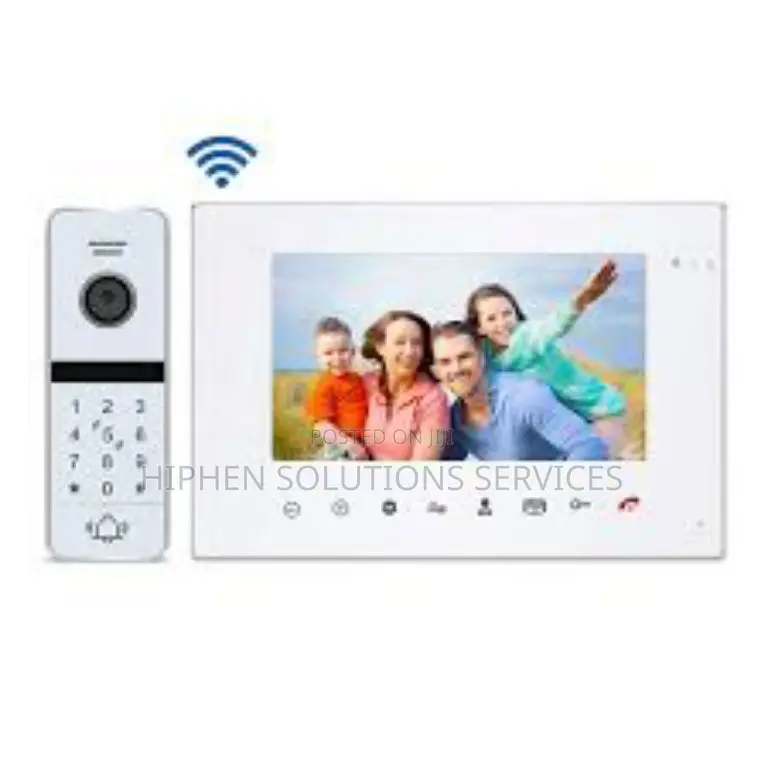 7 Inch Video Door Phone Video Intercom Doorbell System