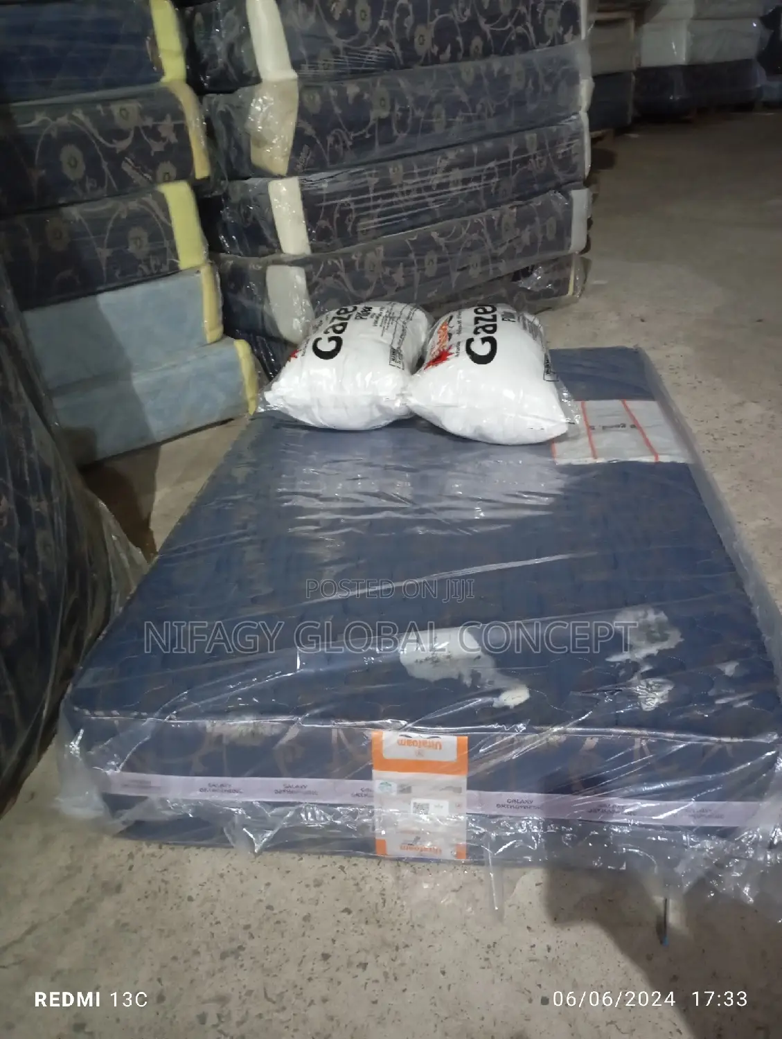Brand New Vitafoam Semi Orthopaedic 6by4by12 Galaxy Classic