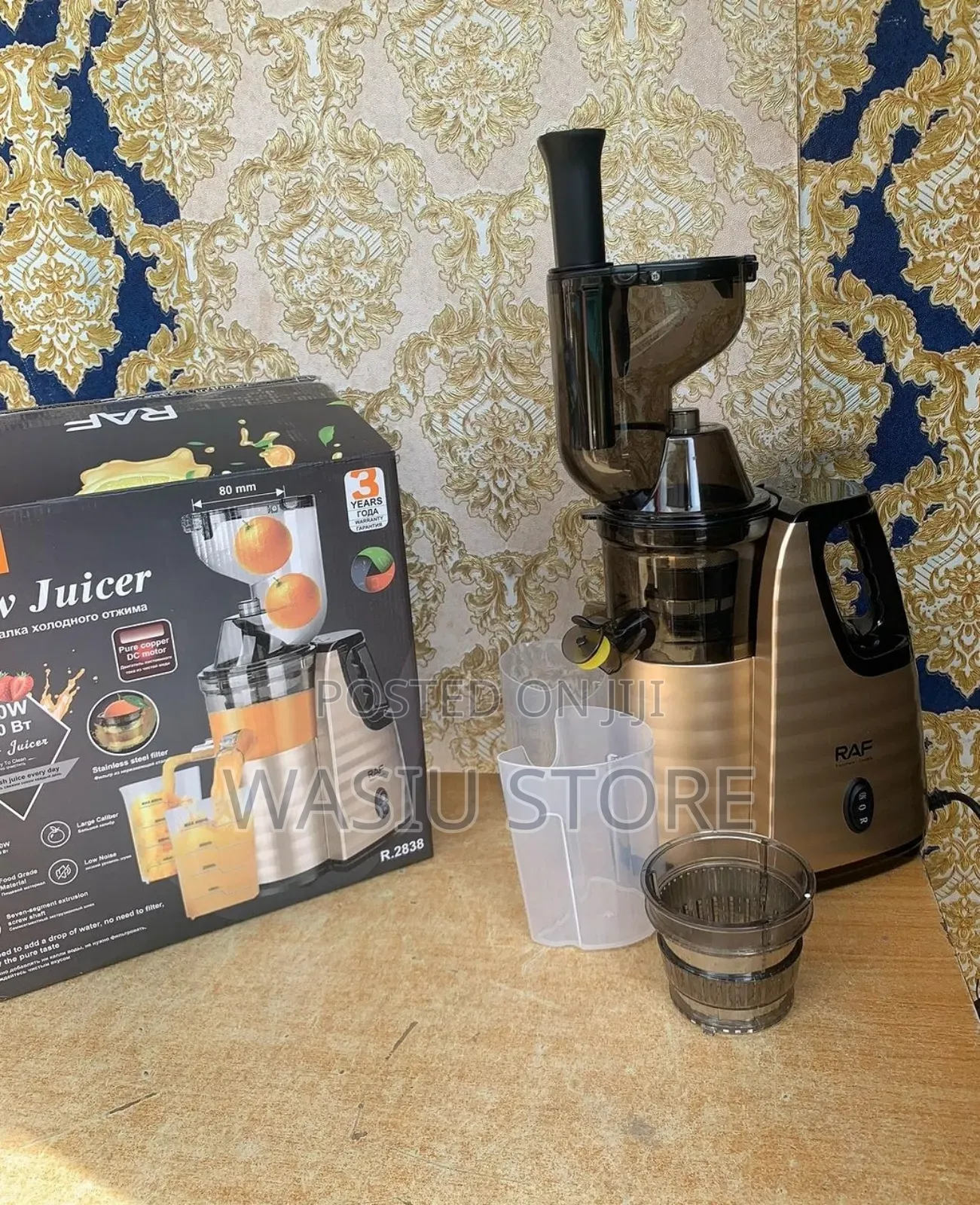 Raf High Quality Slow Juicer - 150w