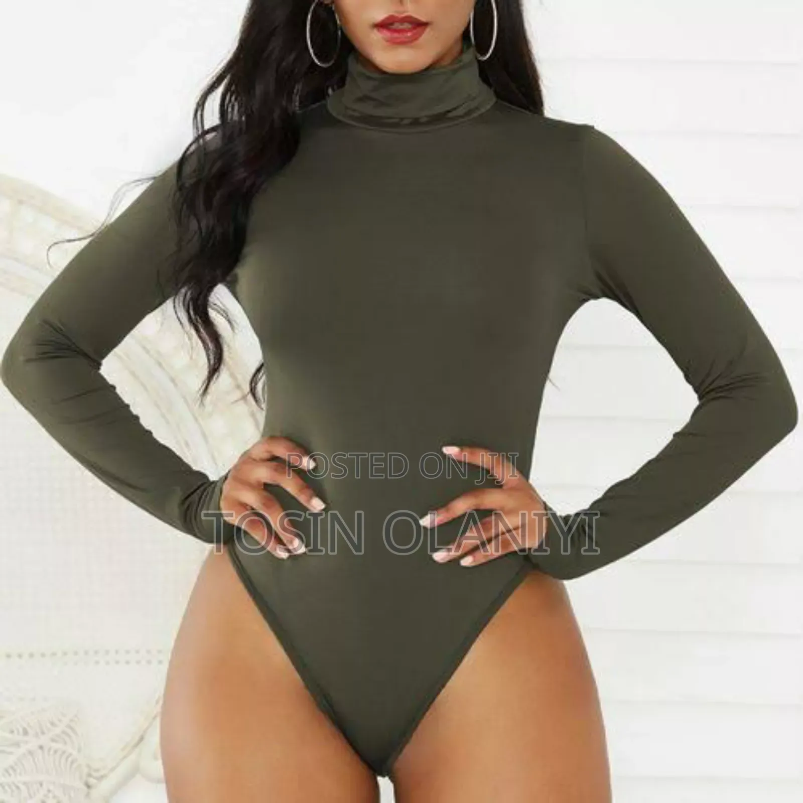 Quality Long Sleeve Turtle Neck Pindown