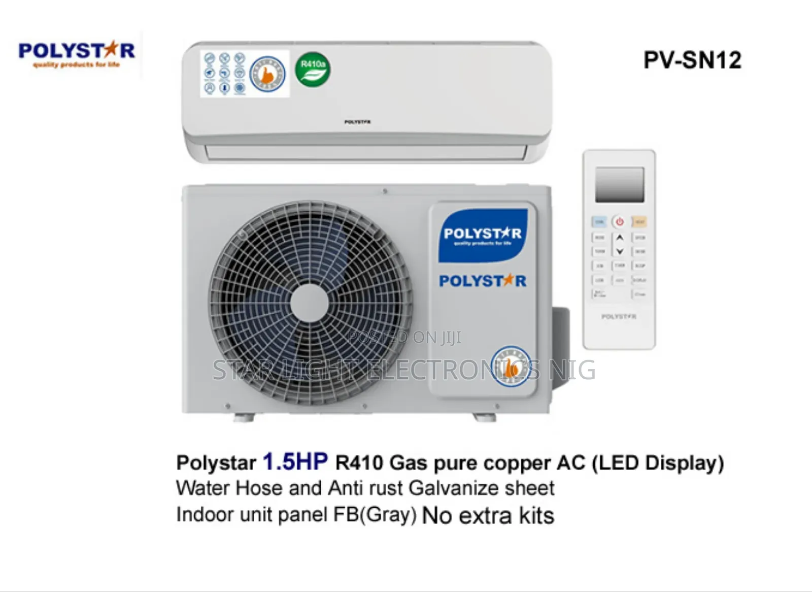1.5 Hp Air Conditioner Polystar