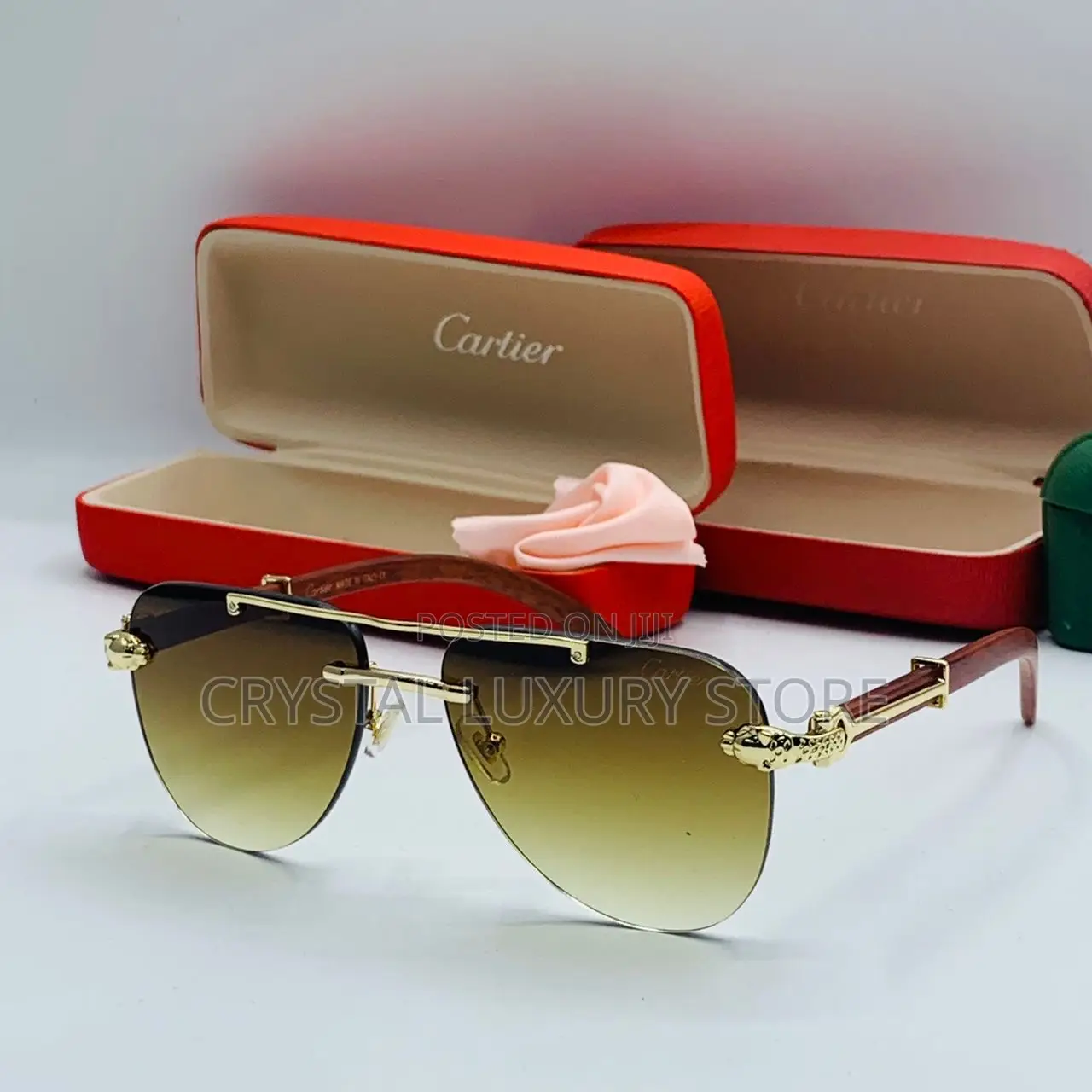 Cartier Quality Luxury Sunglasses