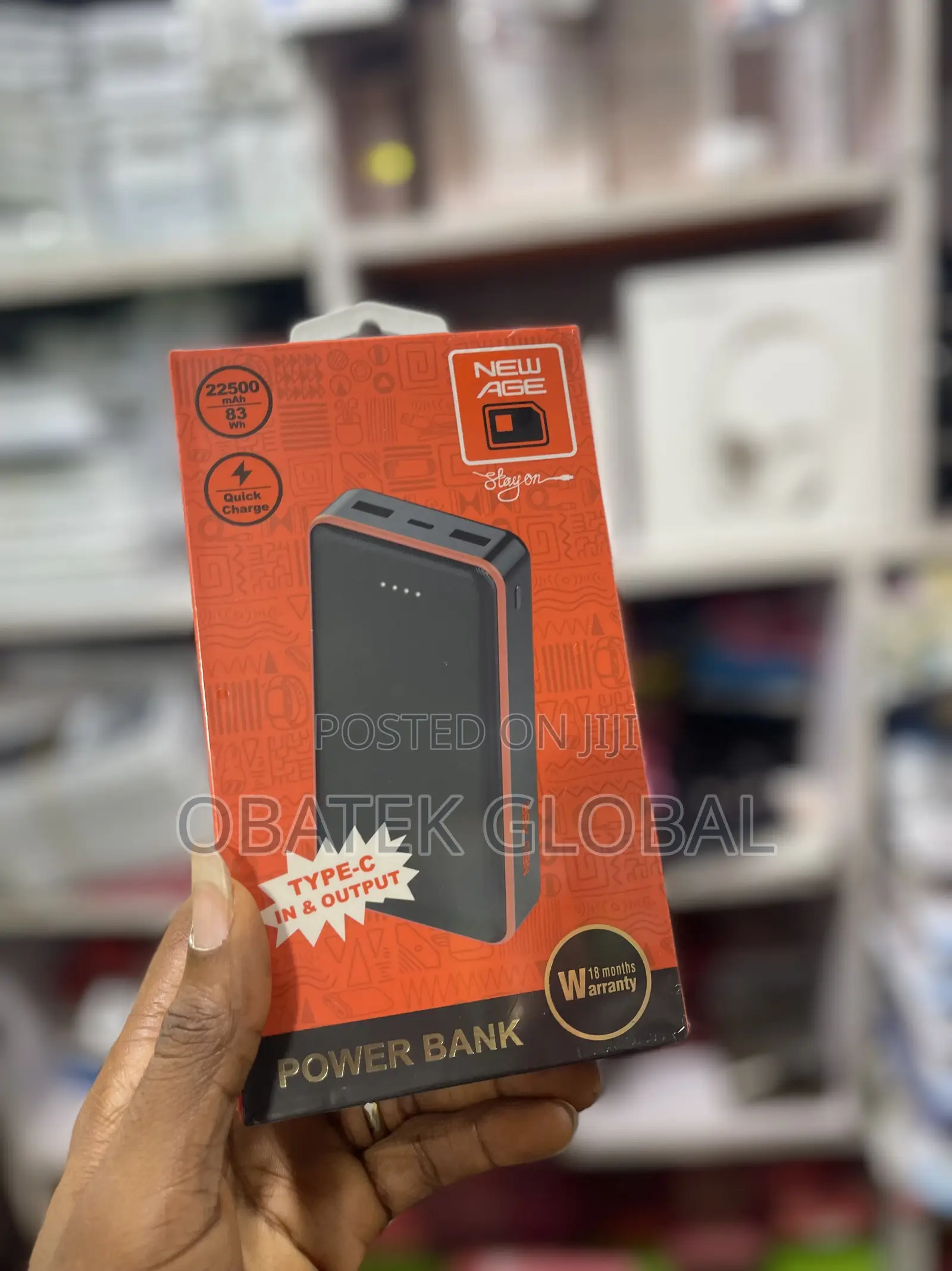 New Age 22500mah Fast Charging Powerbank