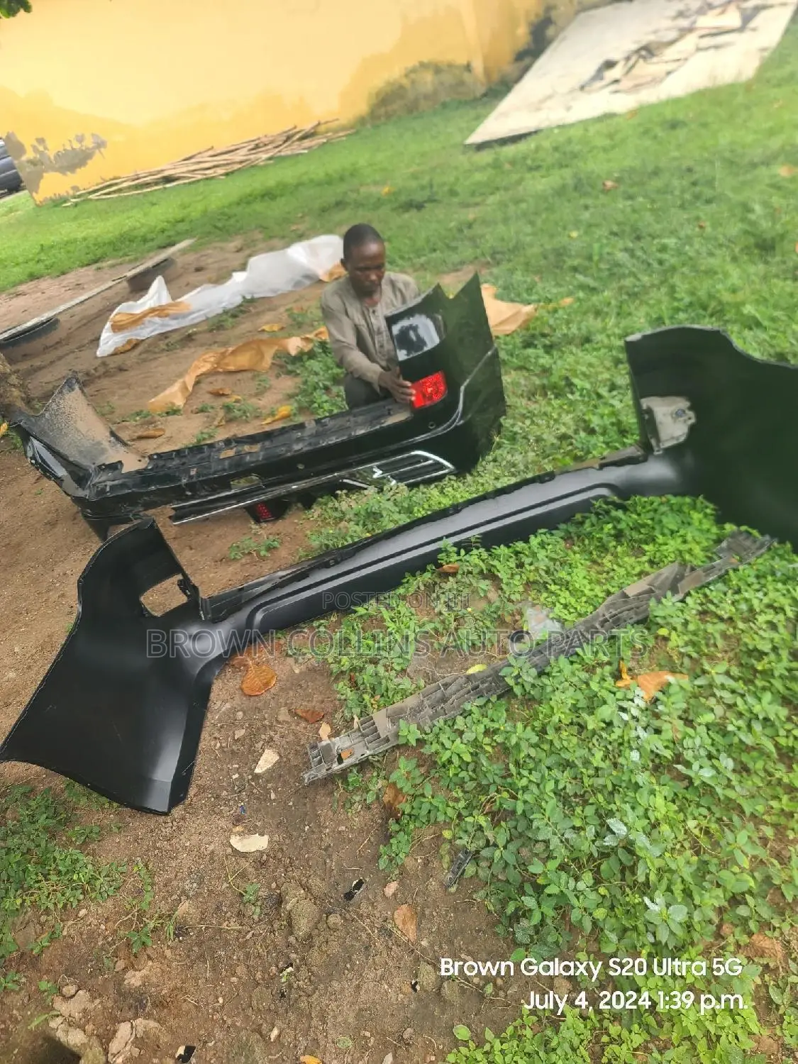 Back Bumper Toyota Landcruiser 2016-2021