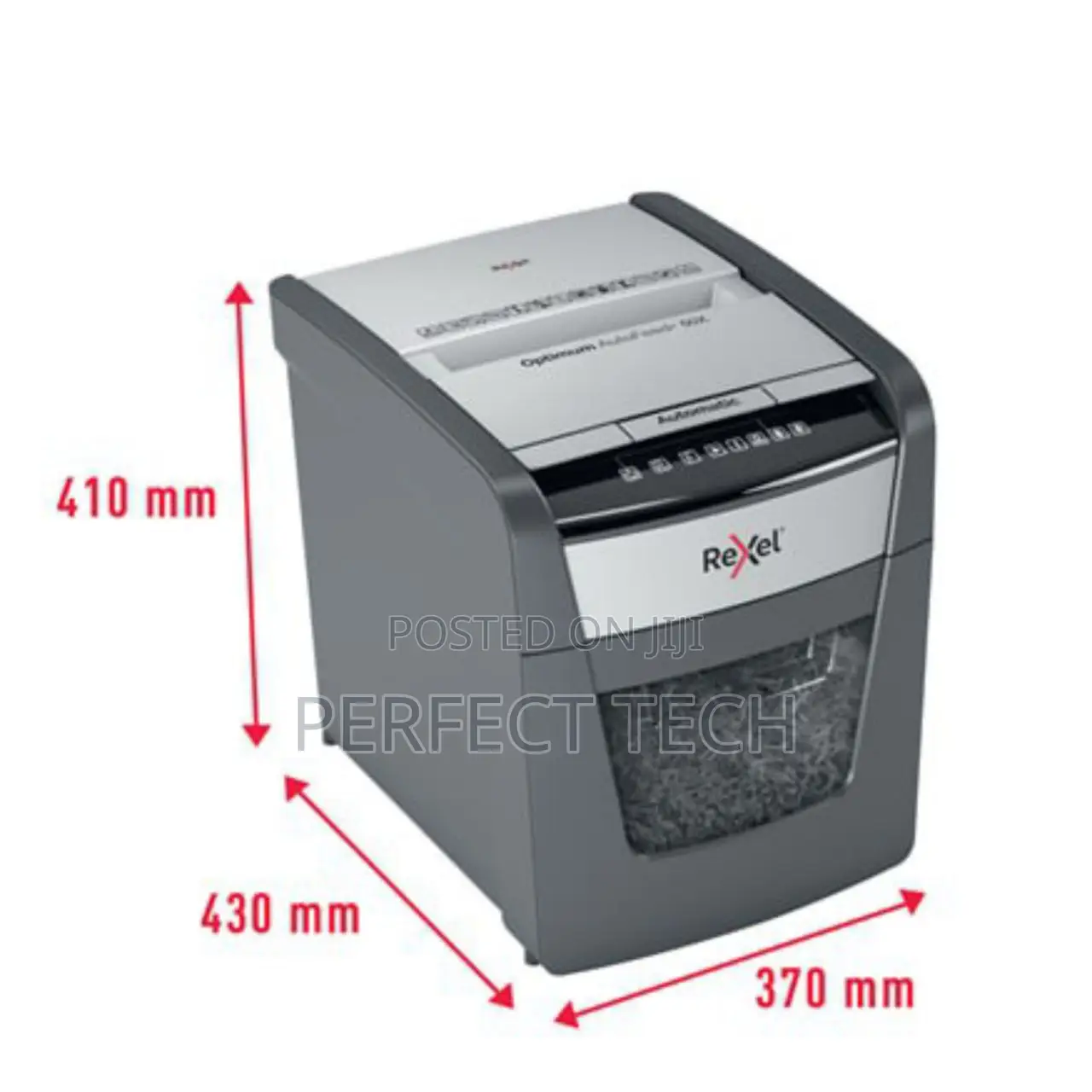 Rexel Optimum Autofeed+ 50X Automatic Cross Cut Paper Shredd