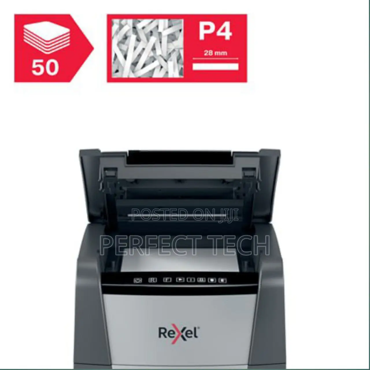 Rexel Optimum Autofeed+ 50X Automatic Cross Cut Paper Shredd