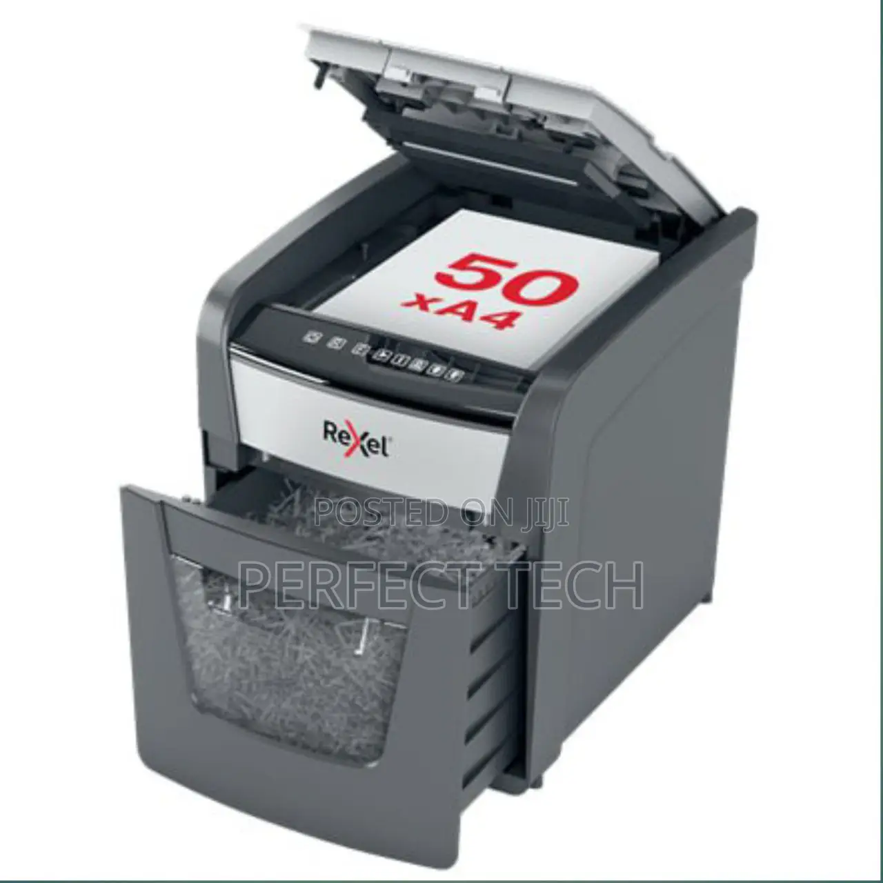 Rexel Optimum Autofeed+ 50X Automatic Cross Cut Paper Shredd