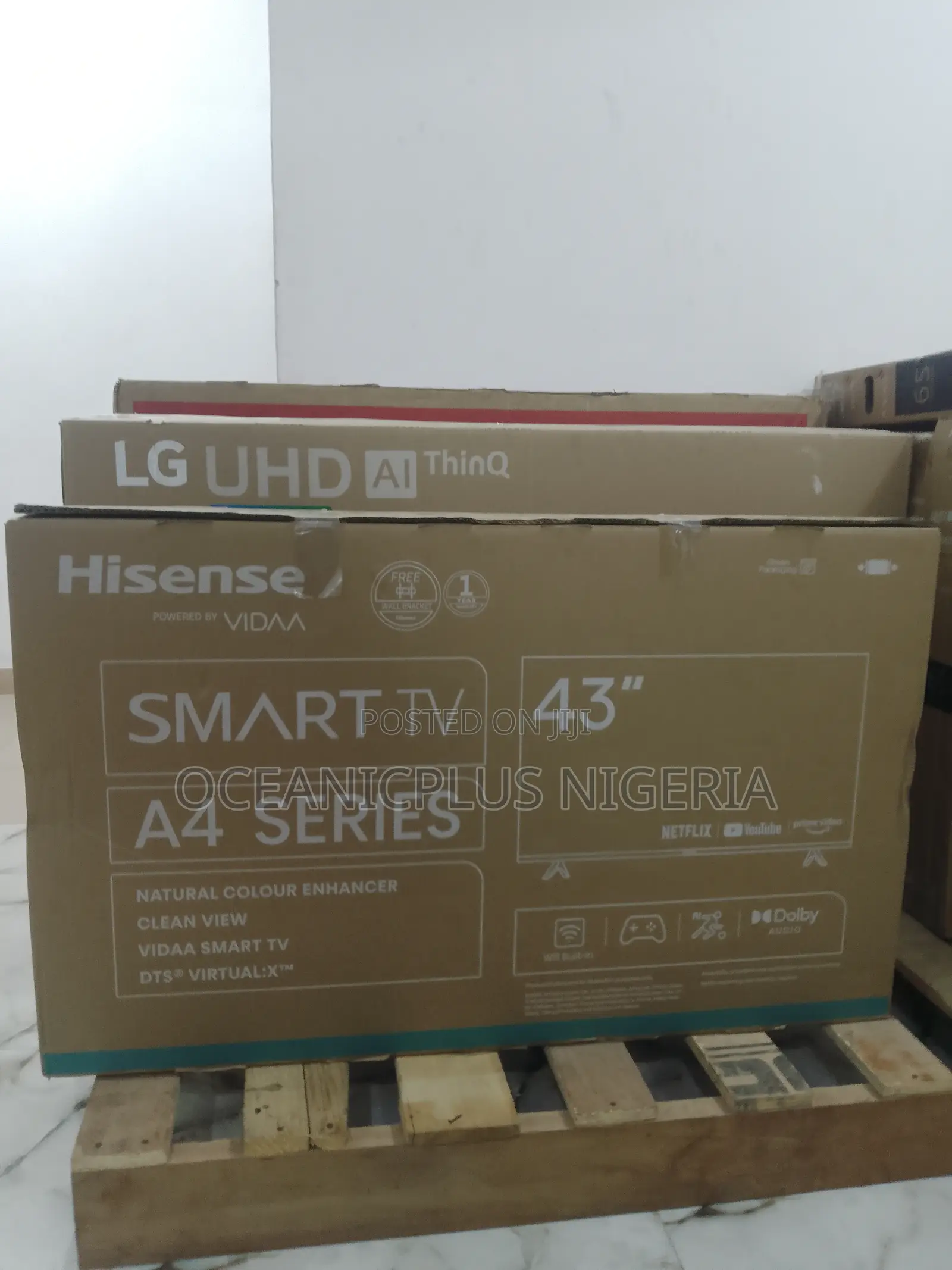 Custome-Most-Preferred 43inches Hisense Smart [Led]Tv