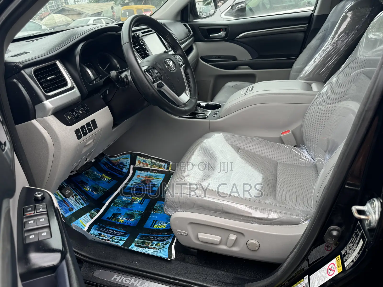 Toyota Highlander Limited Platinum 4x4 V6 (3.5L 6cyl 8A) 2017 Teal