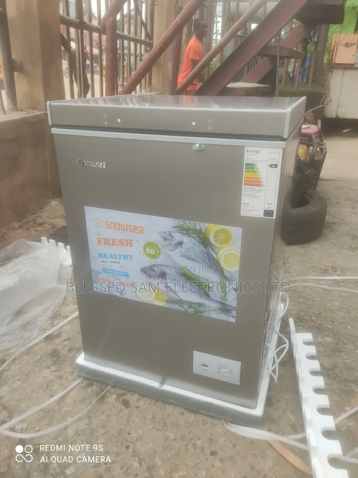 Original >Snowsea 100 L Deep Freezer Fast Freezing Ice Maker