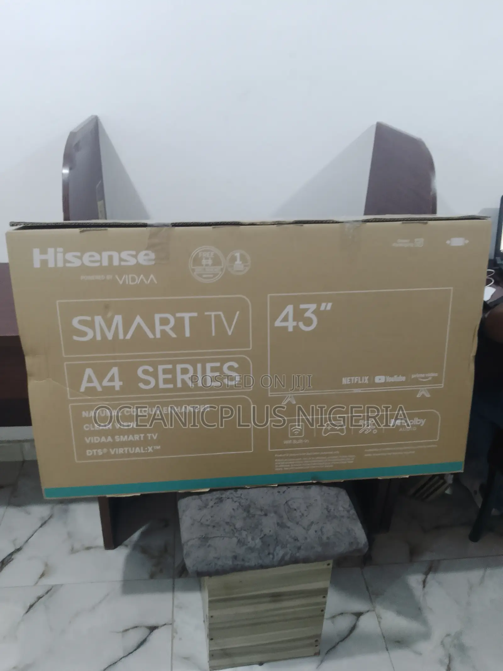 Original -43inch- Hisense -Led Smart TV