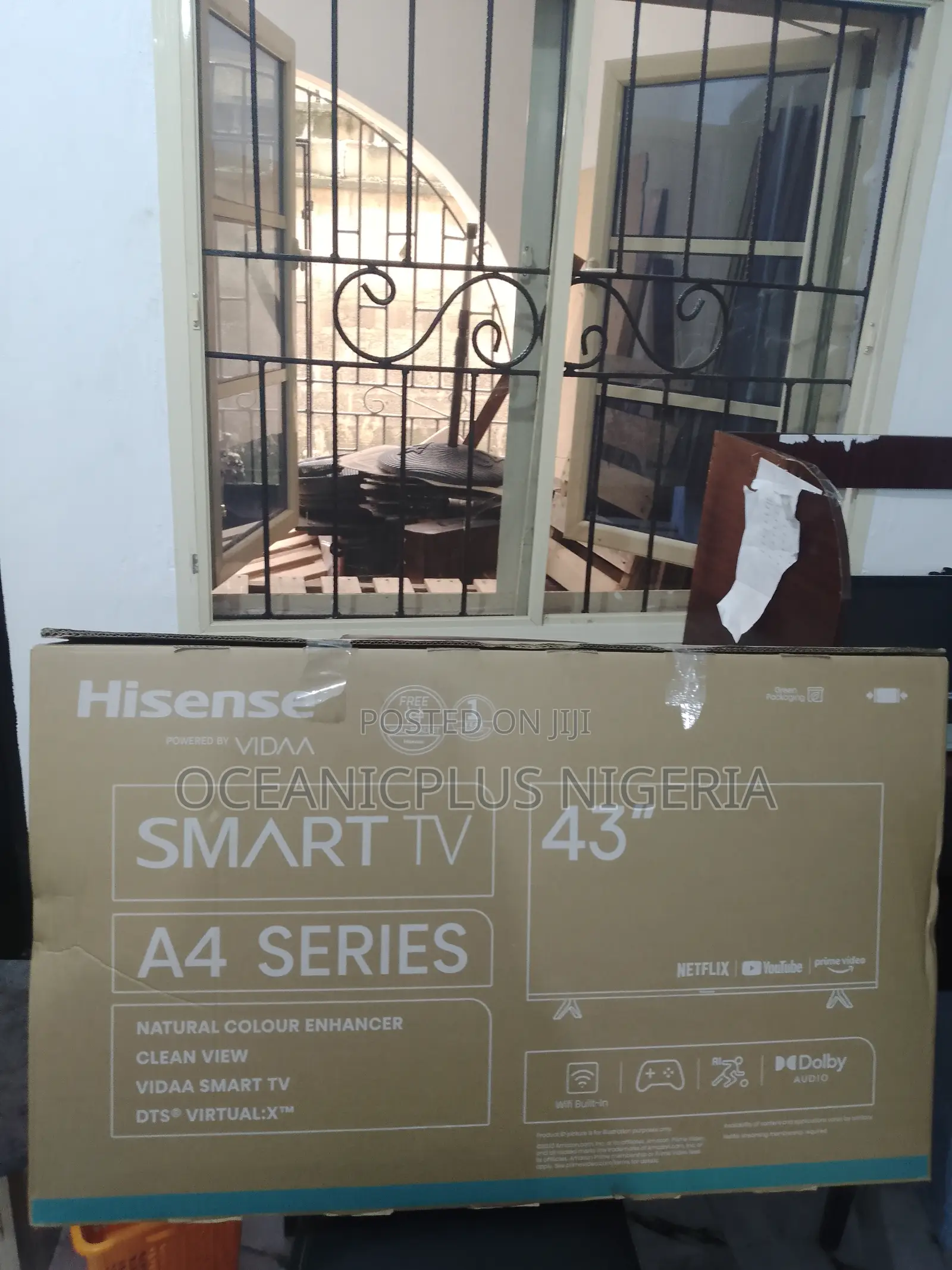 Top Taste 43inches Hisense Super-Rliable [] Smart TV