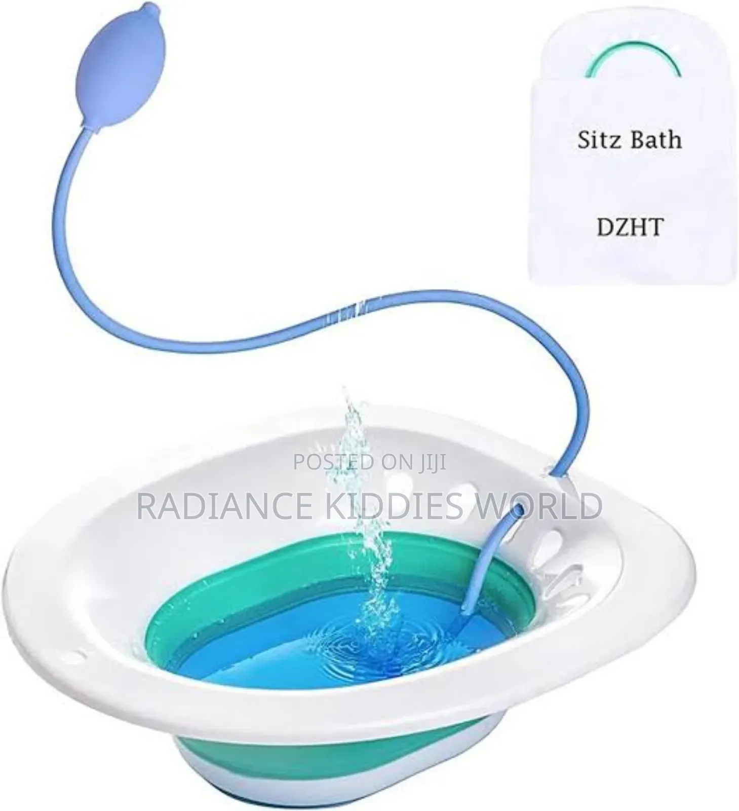 Foldable Sitz Bath Bowl With Pump