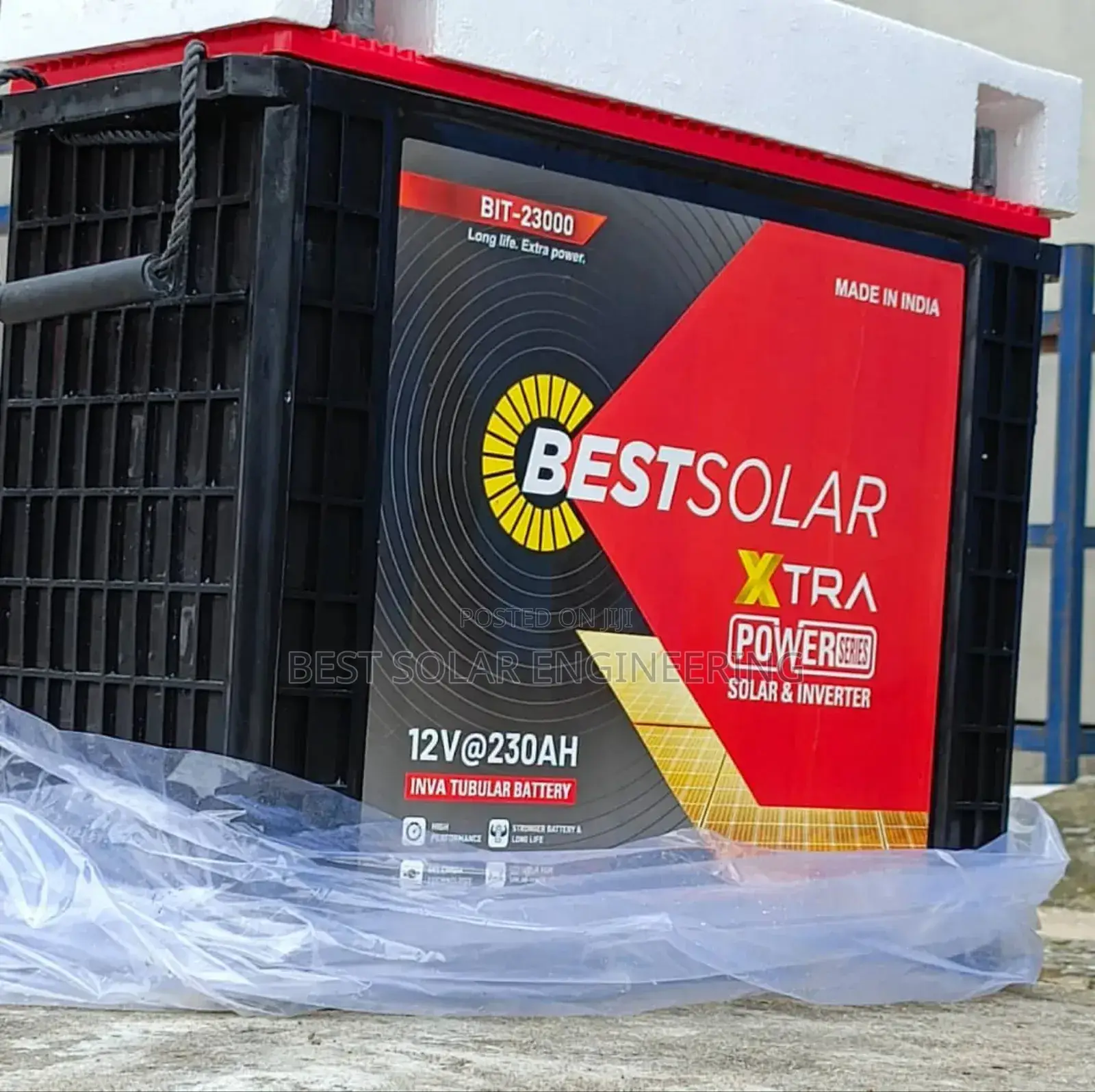 230AH 12V Best Solar XTRA Power Tubular Battery