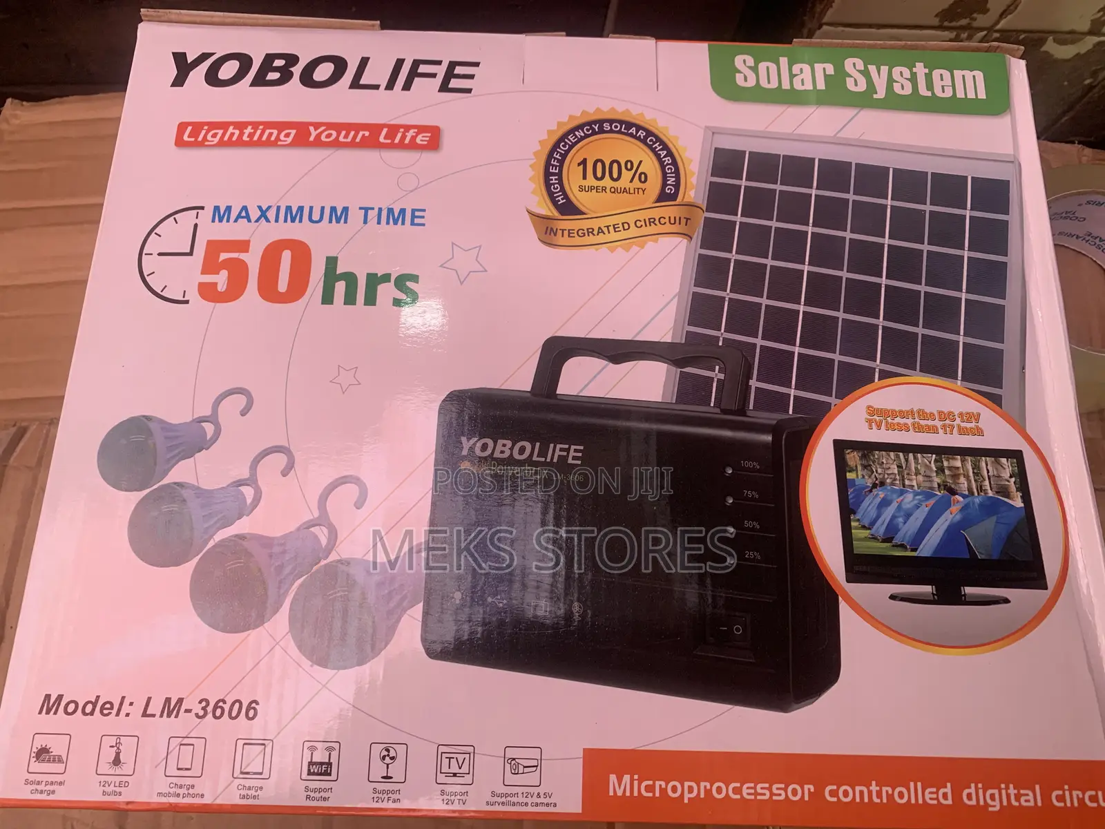 Yobolife Multifunctional Solar Lighting System