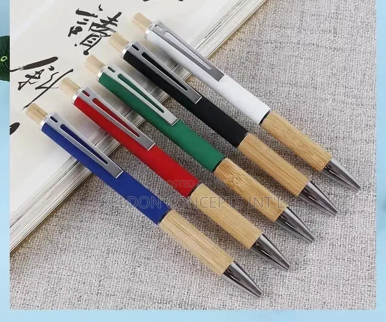 Eco Friendly Wood Bamboo Metal Pen Moq:`100pcs