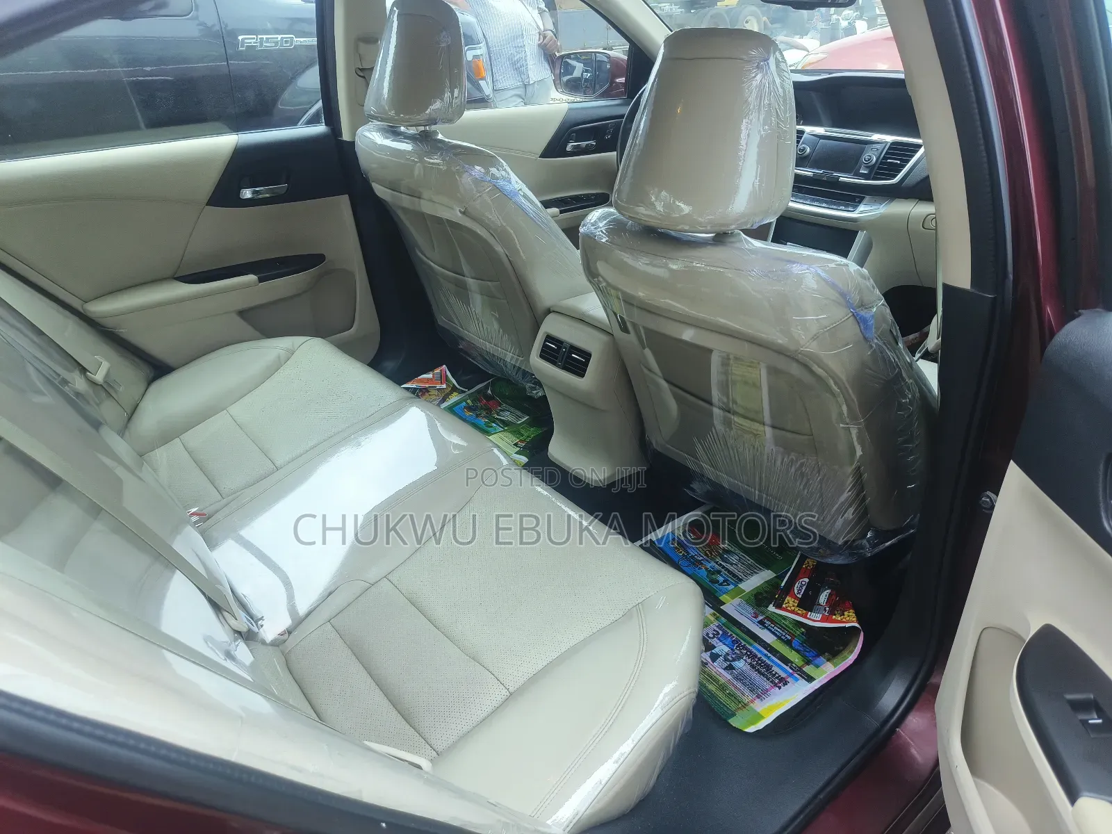 Honda Accord EX-L 4dr Sedan (2.4L 4cyl CVT) 2014 Red