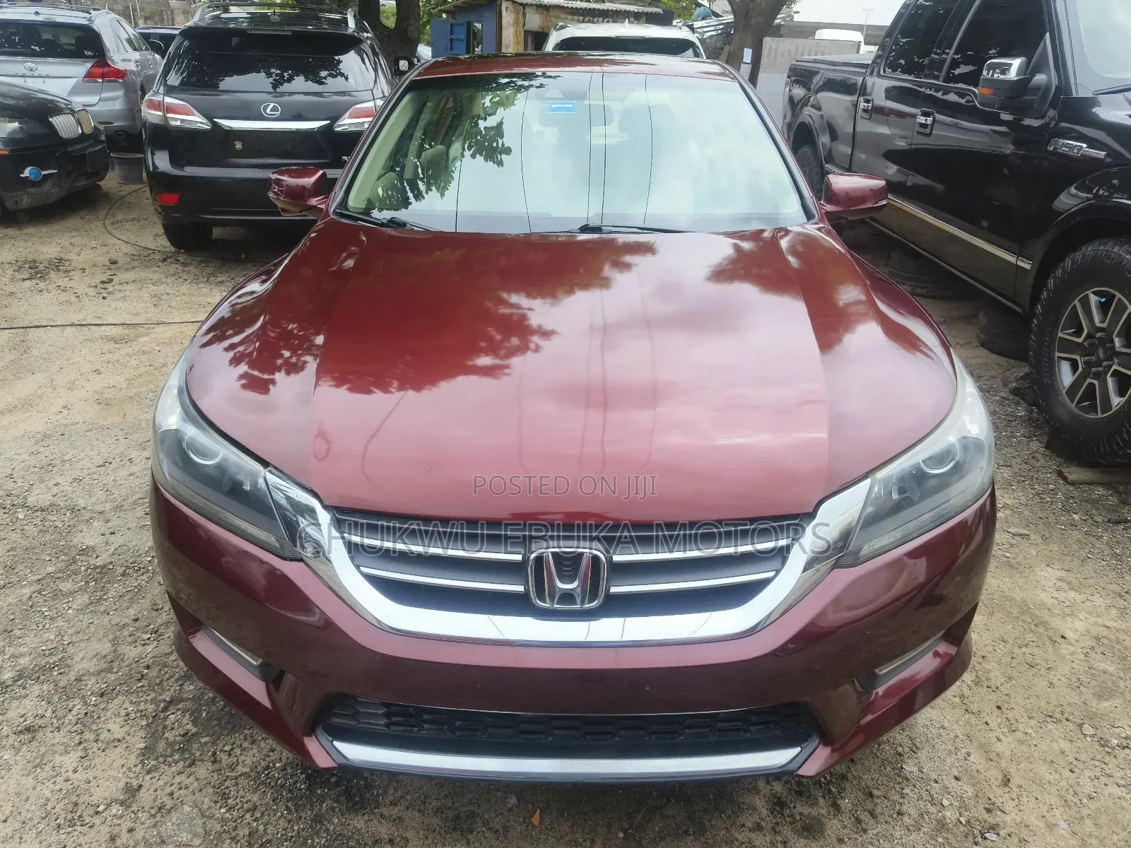 Honda Accord EX-L 4dr Sedan (2.4L 4cyl CVT) 2014 Red