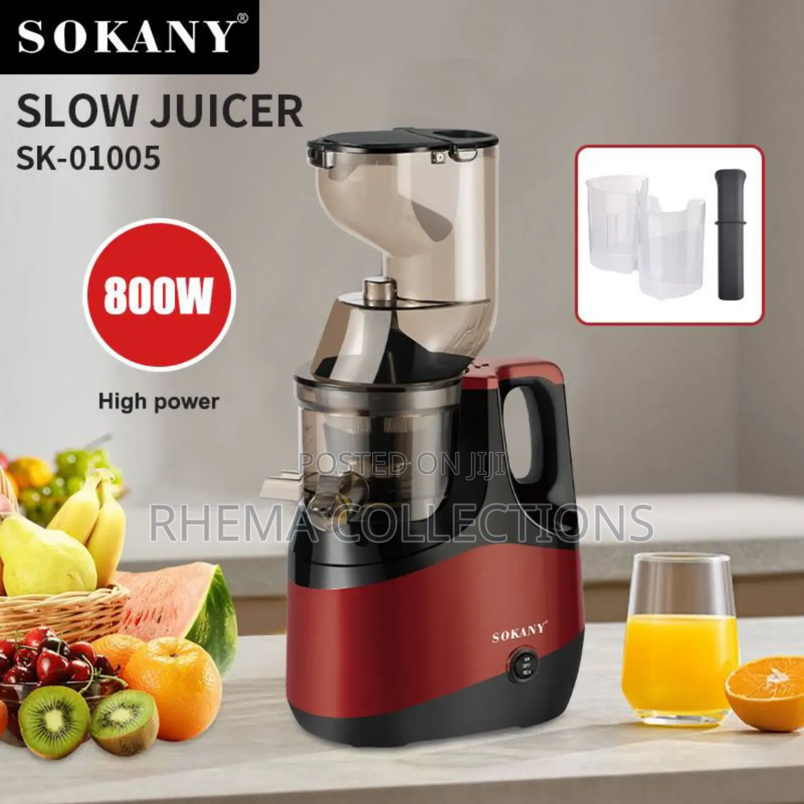 Sokany 500watt Slow Juicer