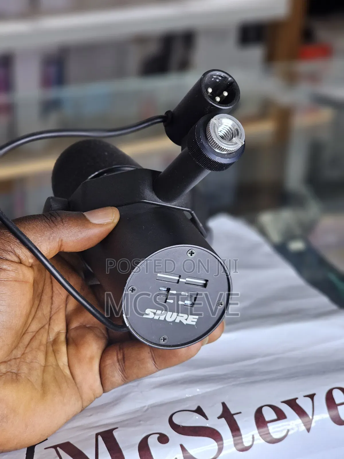 Shure Sm7b Dinamic Vocal Microphone 100% Original