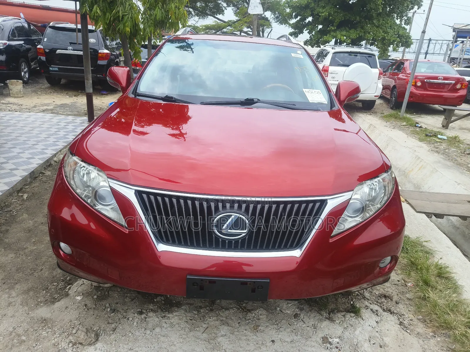 Lexus RX 350 AWD 2012 Red