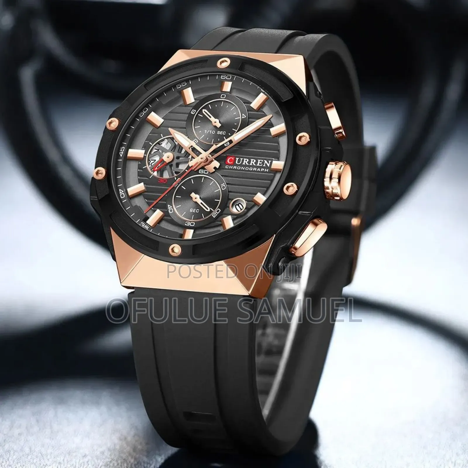 Curren Rubber Strap Wristwatch