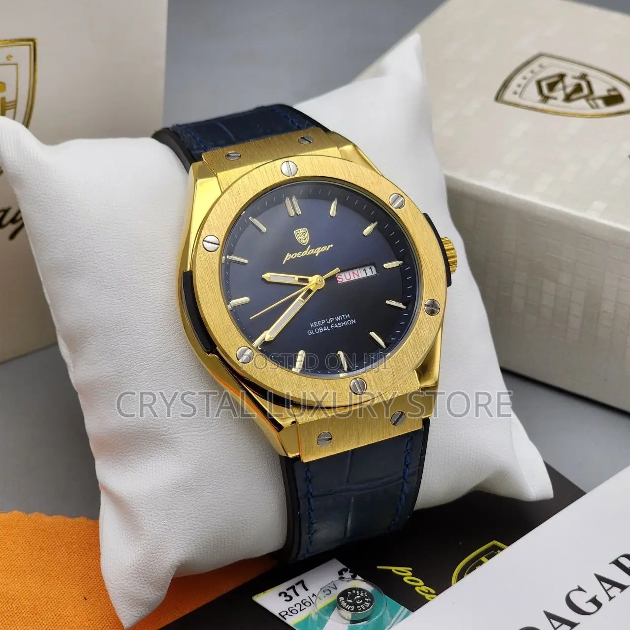 Poedagar Quality Luxury Men Wristwatch