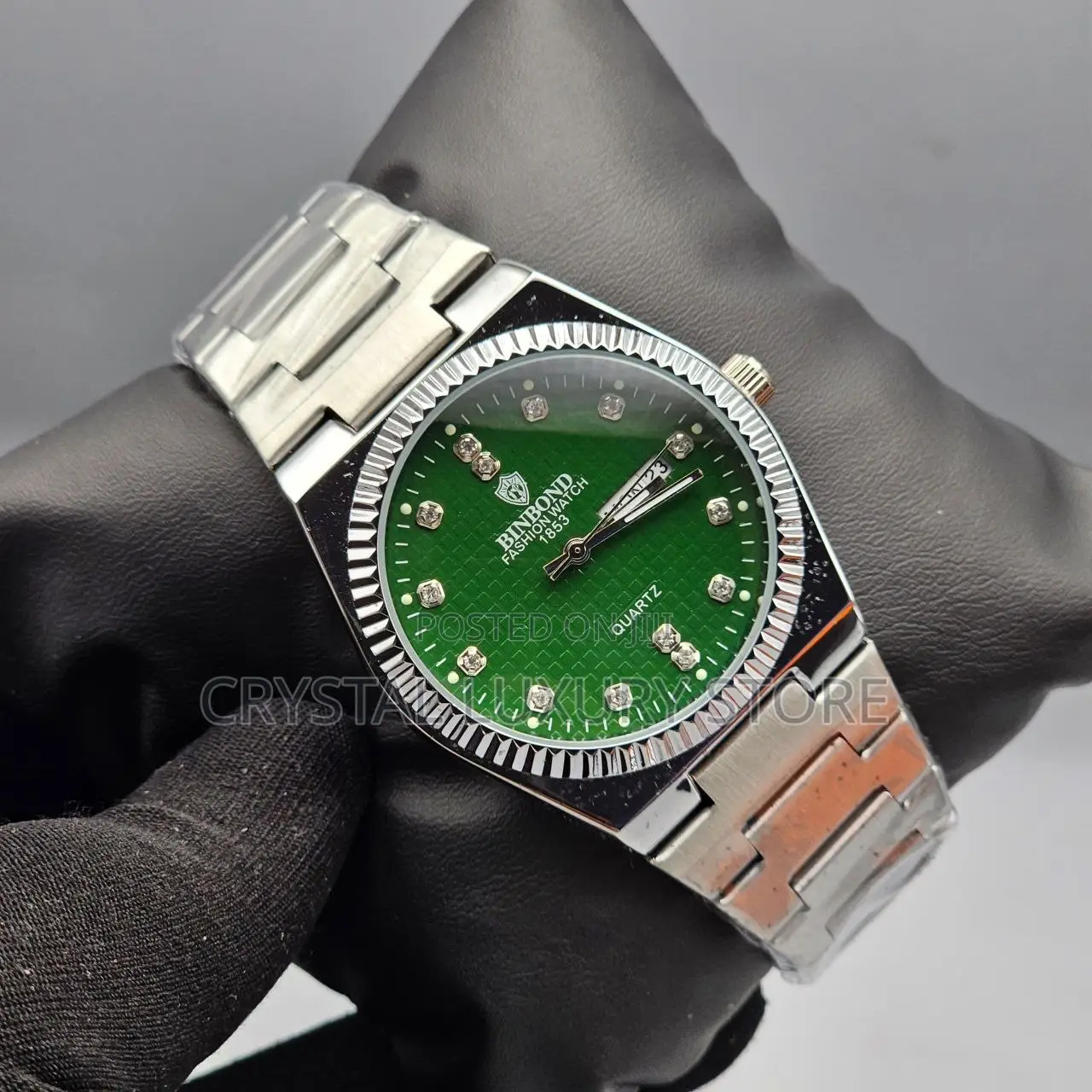 Binbond Quality Luxury Men Chain Wristwatch