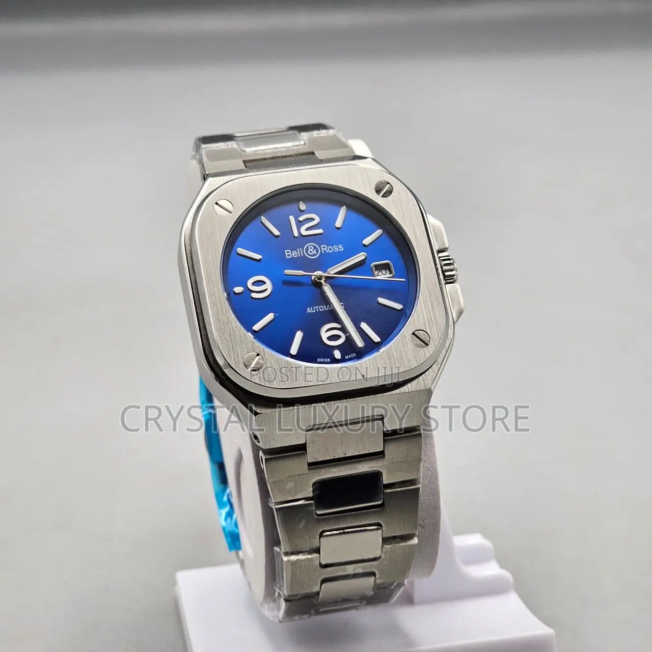 Bell ,Rose Quality Luxury Men Chain Wristwatch