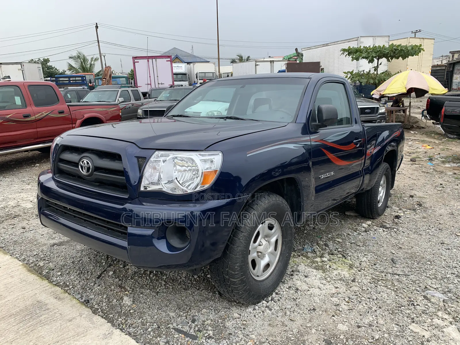 Toyota Tacoma 4x4 Access Cab 2008 Blue