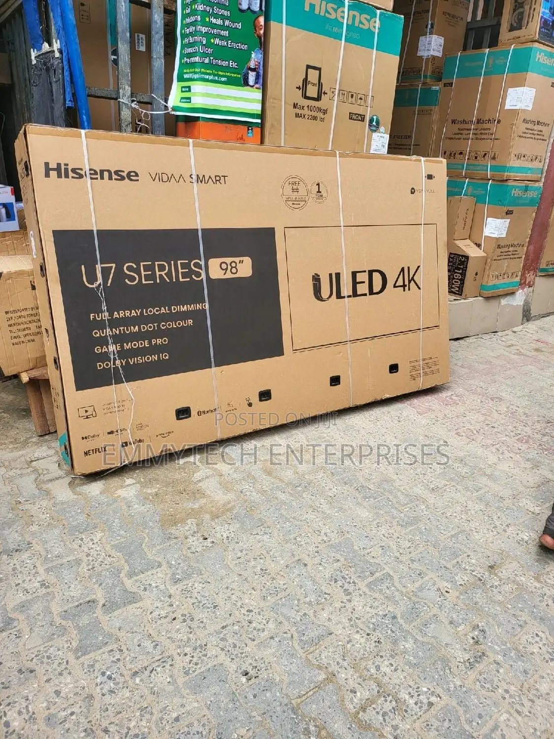 Hissense Television 98"Uled Smart Tv Set