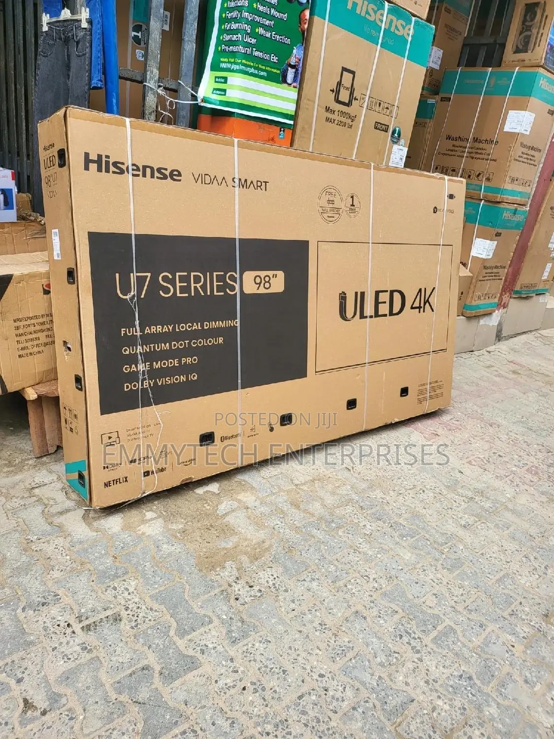 Hissense Television 98"Uled Smart Tv Set