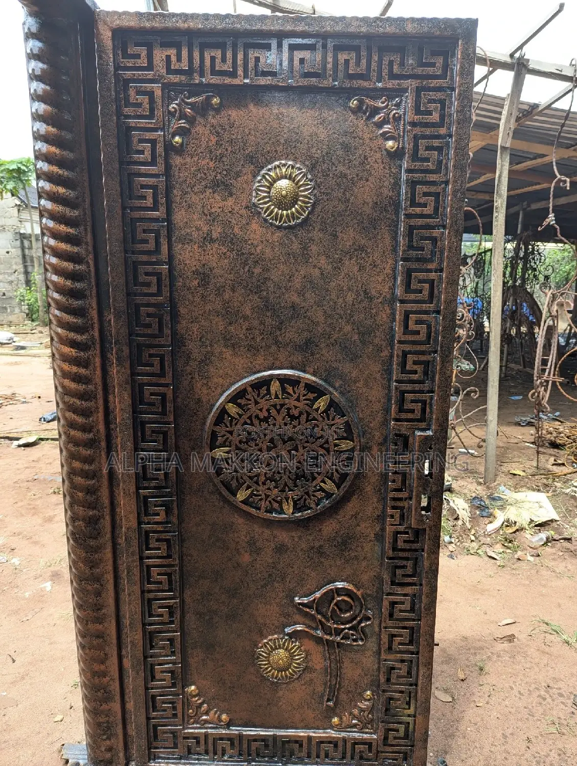 Wrought Iron Door