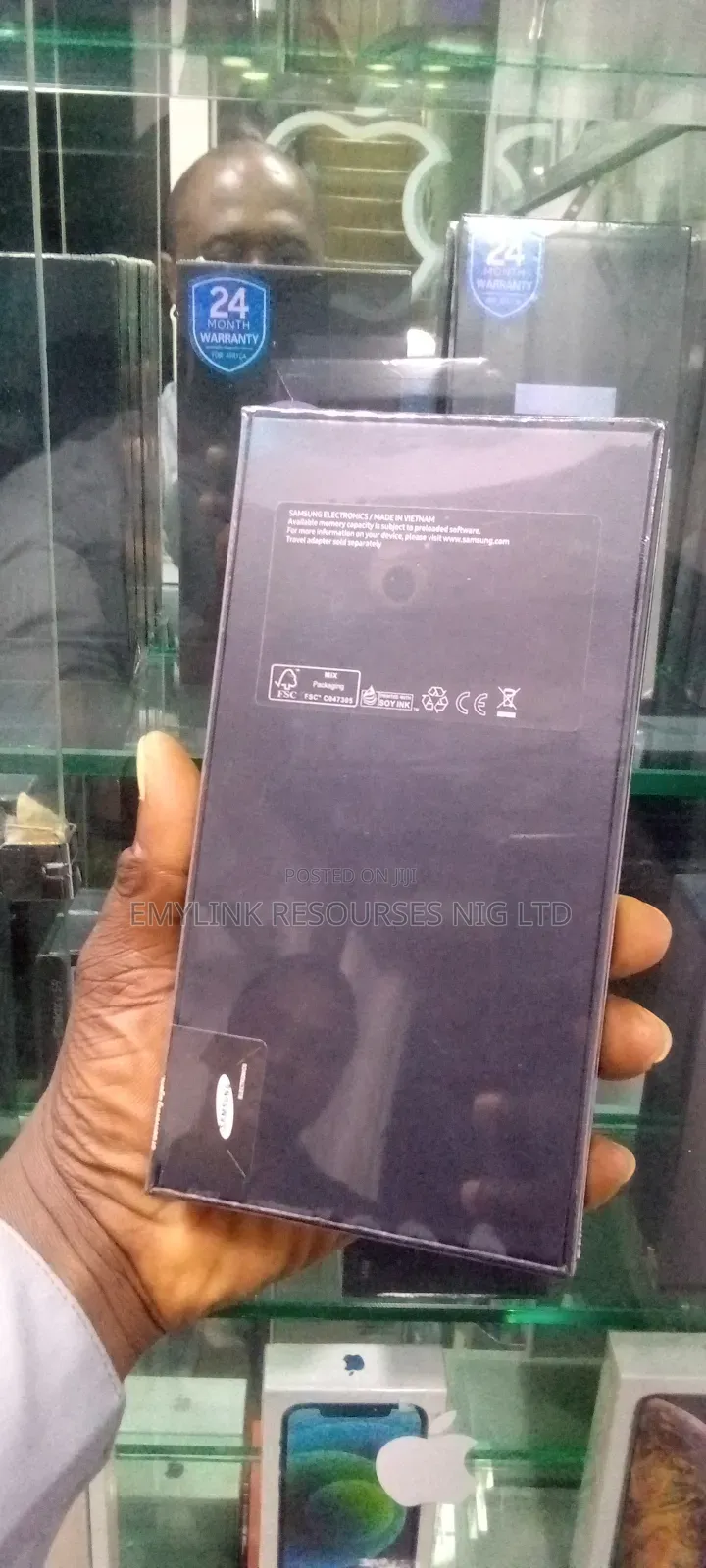 New Samsung Galaxy S21+ 5G 256 GB Black