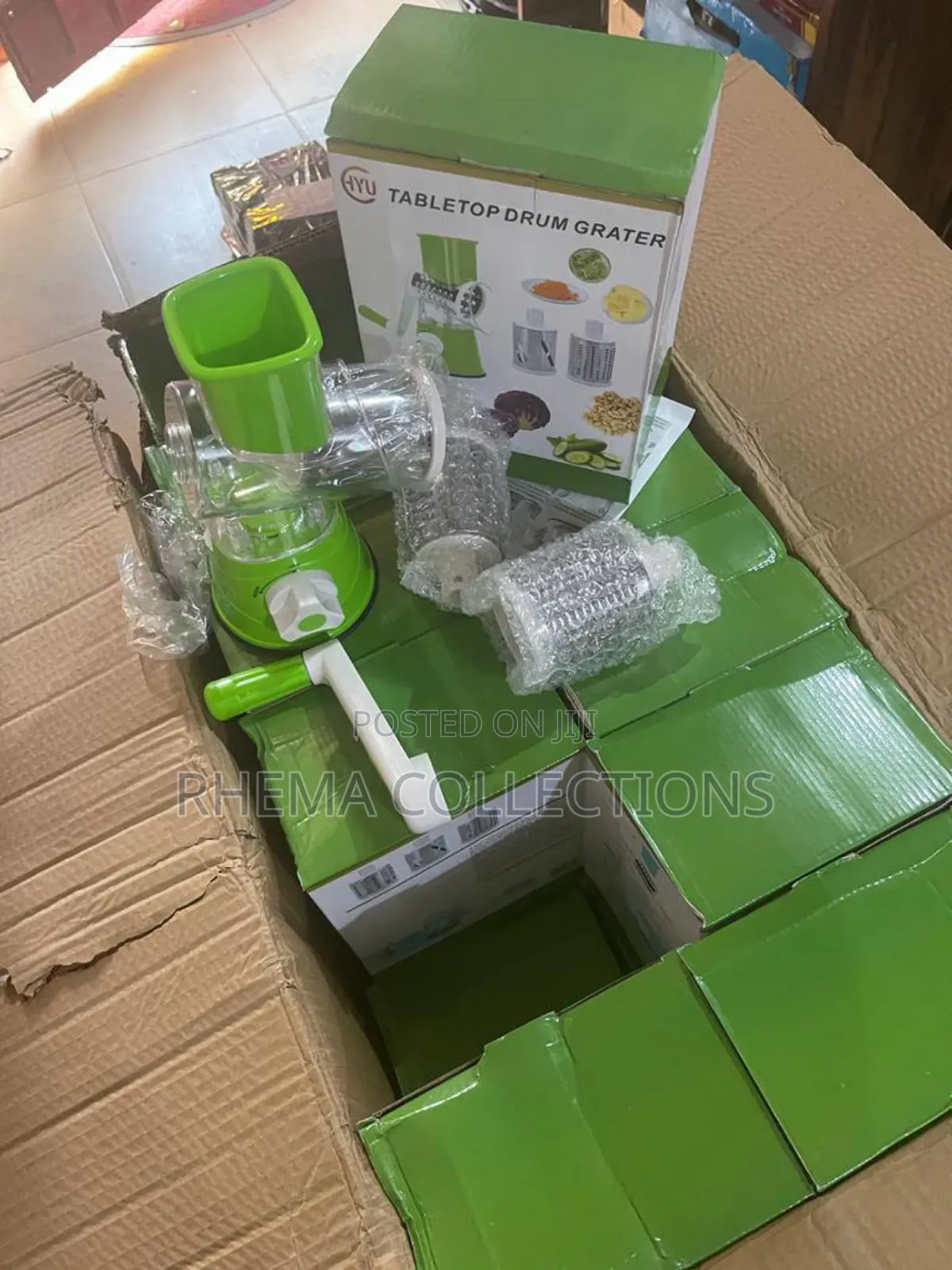 Quality Table Top Drum Grater/Slicer/Cutter/Shredder