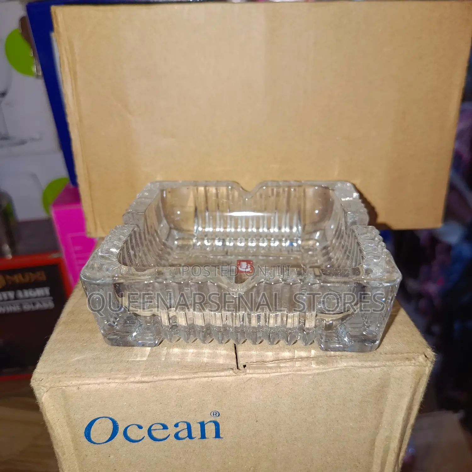 Ash Tray (Square and Round)