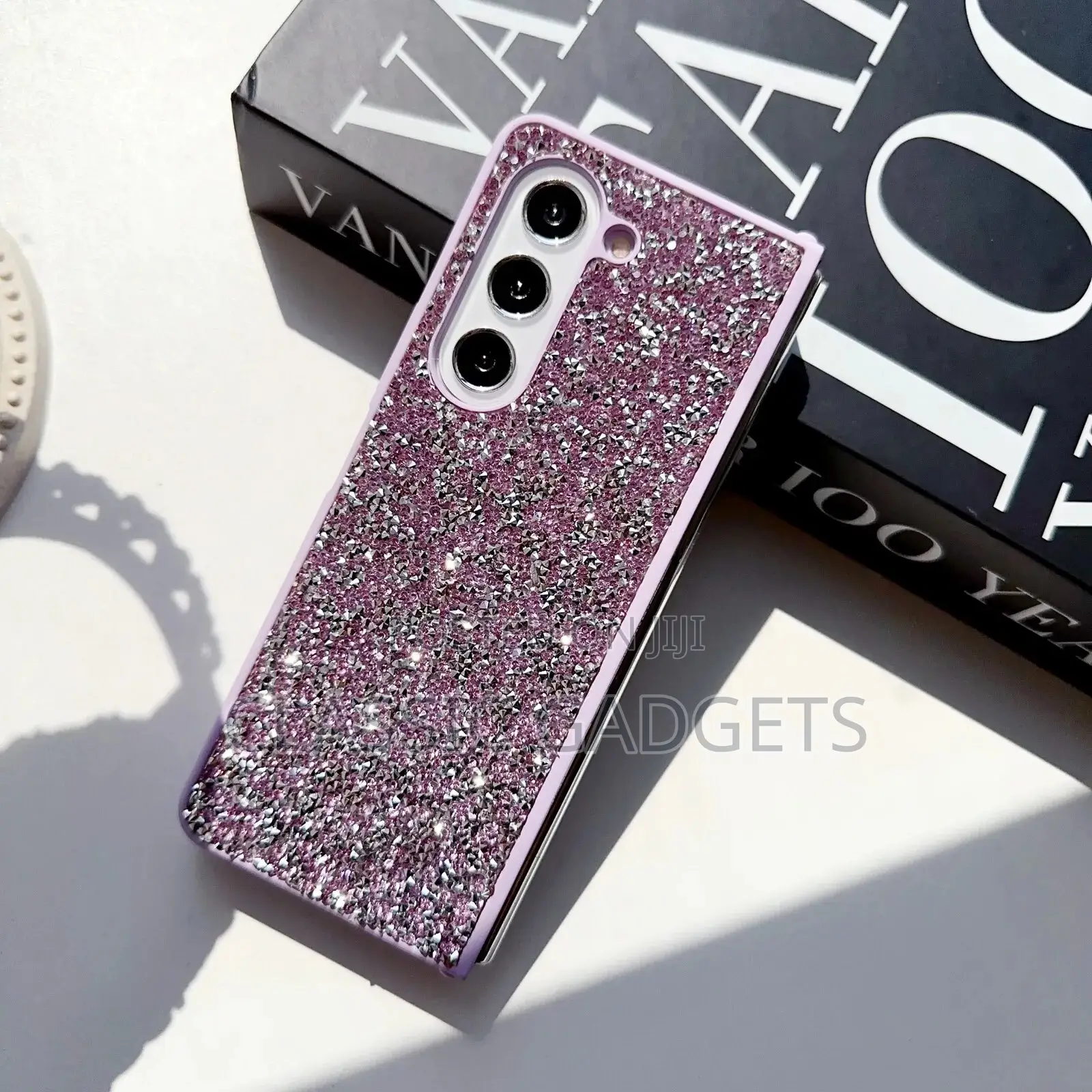 Luxury Bling Glitter Slim Phone Cover for Galaxy Zfold 5,4,3