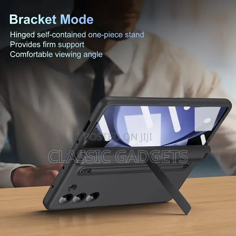 Luxurious Shockproof Case With a Pen for Galaxy Z Fold 5,4,3