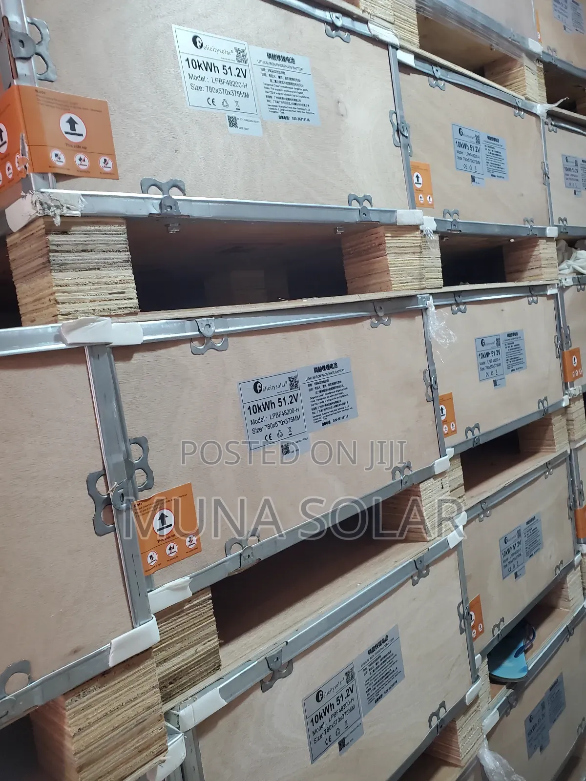 10kwh 51.2v LPBF Felicity Lithium Battery