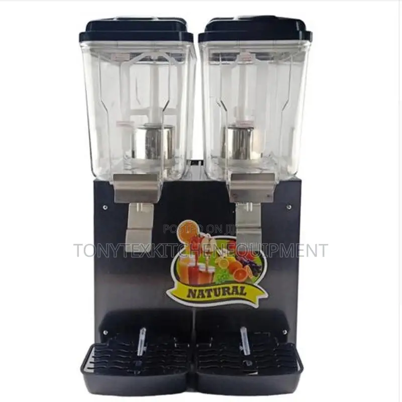 Commercial Fresh Juice Dispenser Double