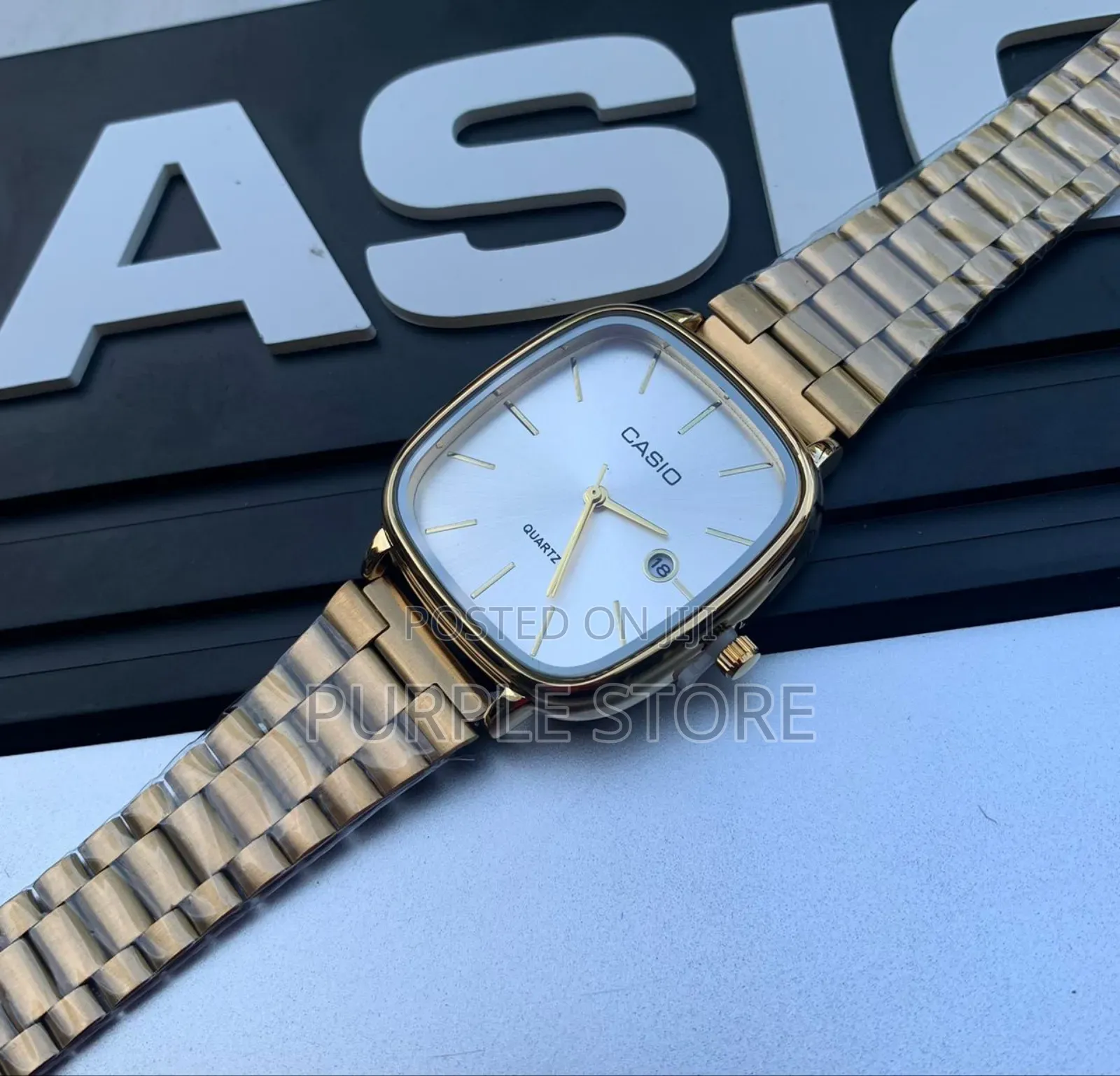 Casio Unisex Gold Wristwatches