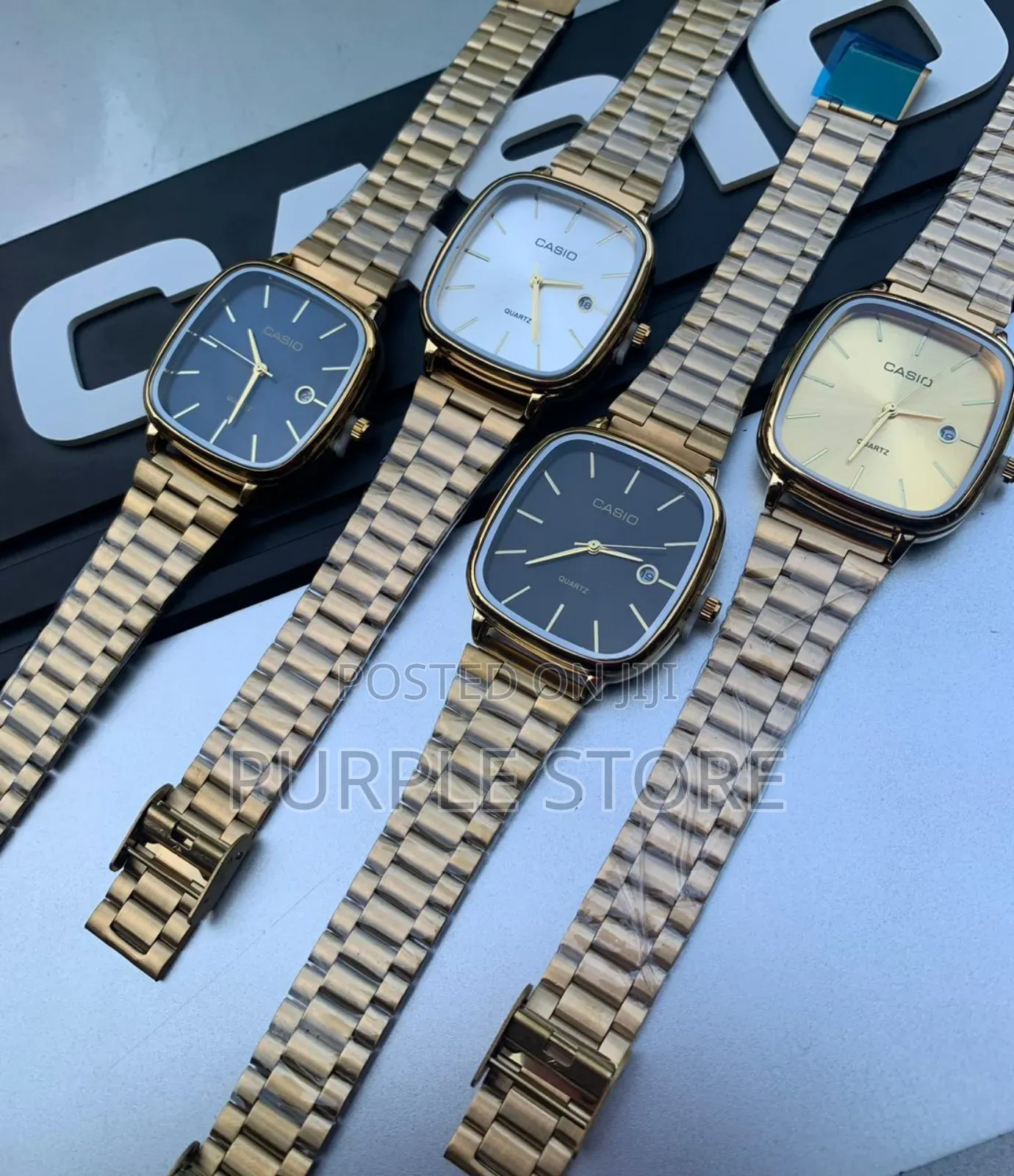 Casio Unisex Gold Wristwatches