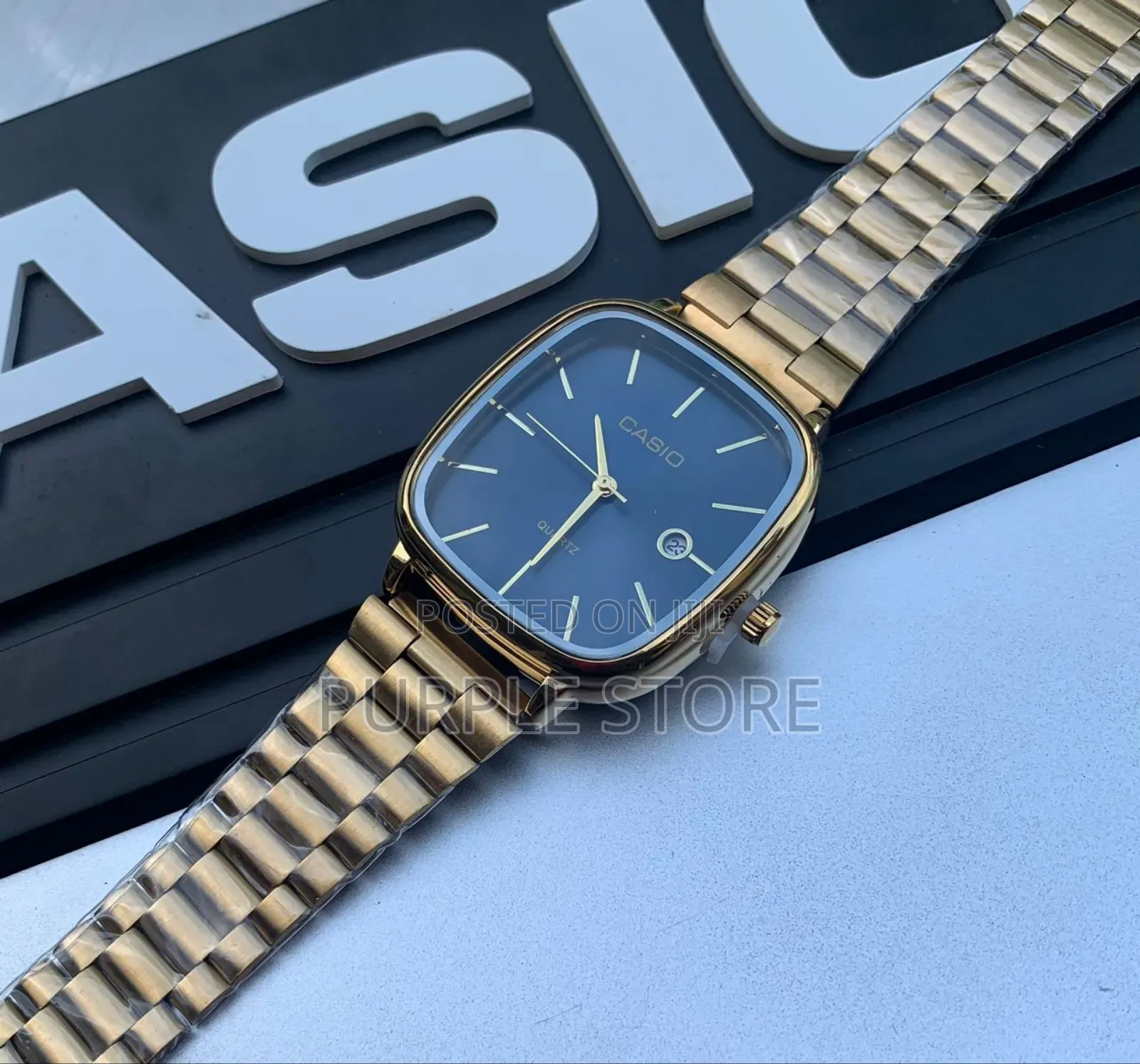 Casio Unisex Gold Wristwatches