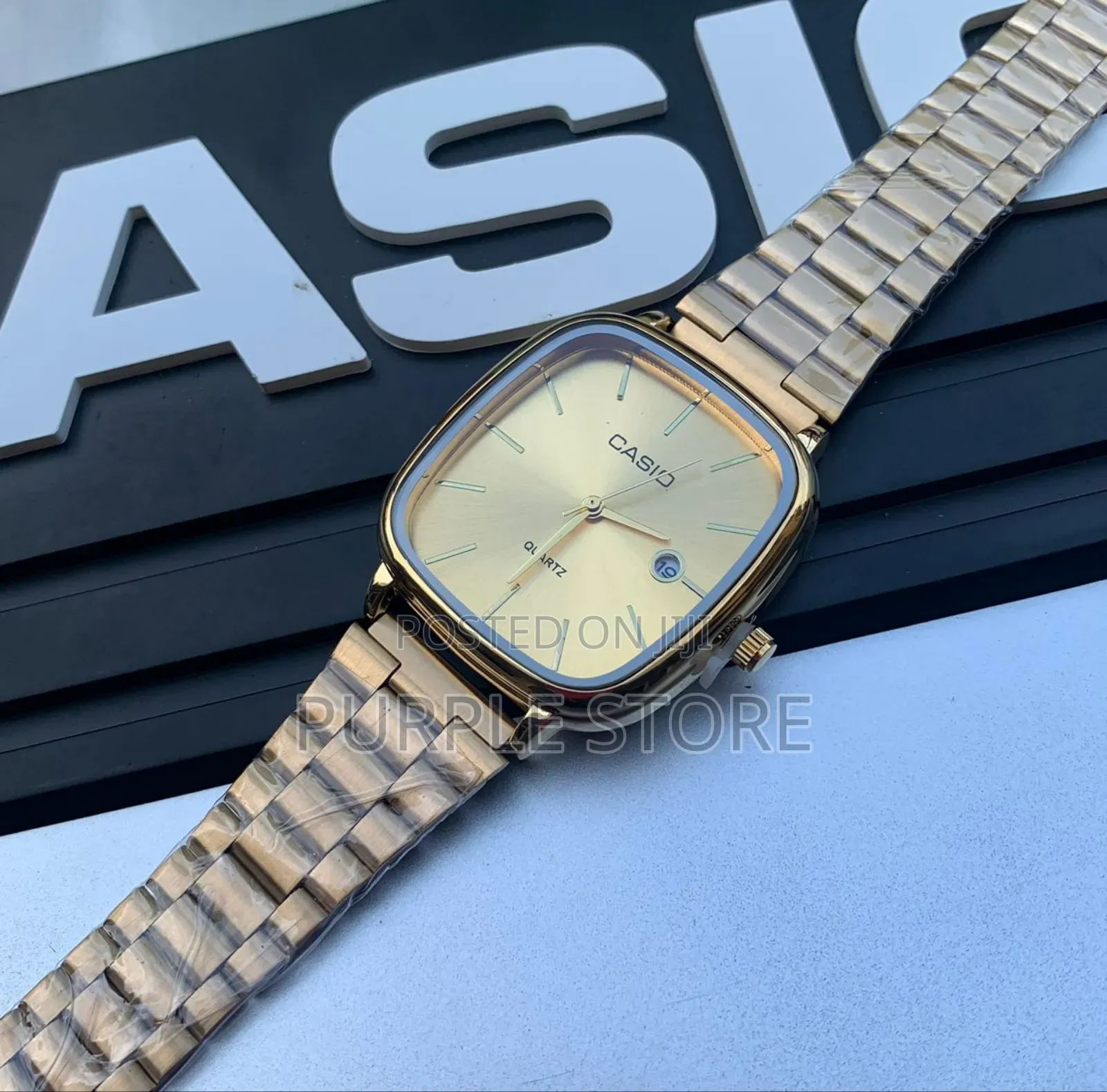 Casio Unisex Gold Wristwatches