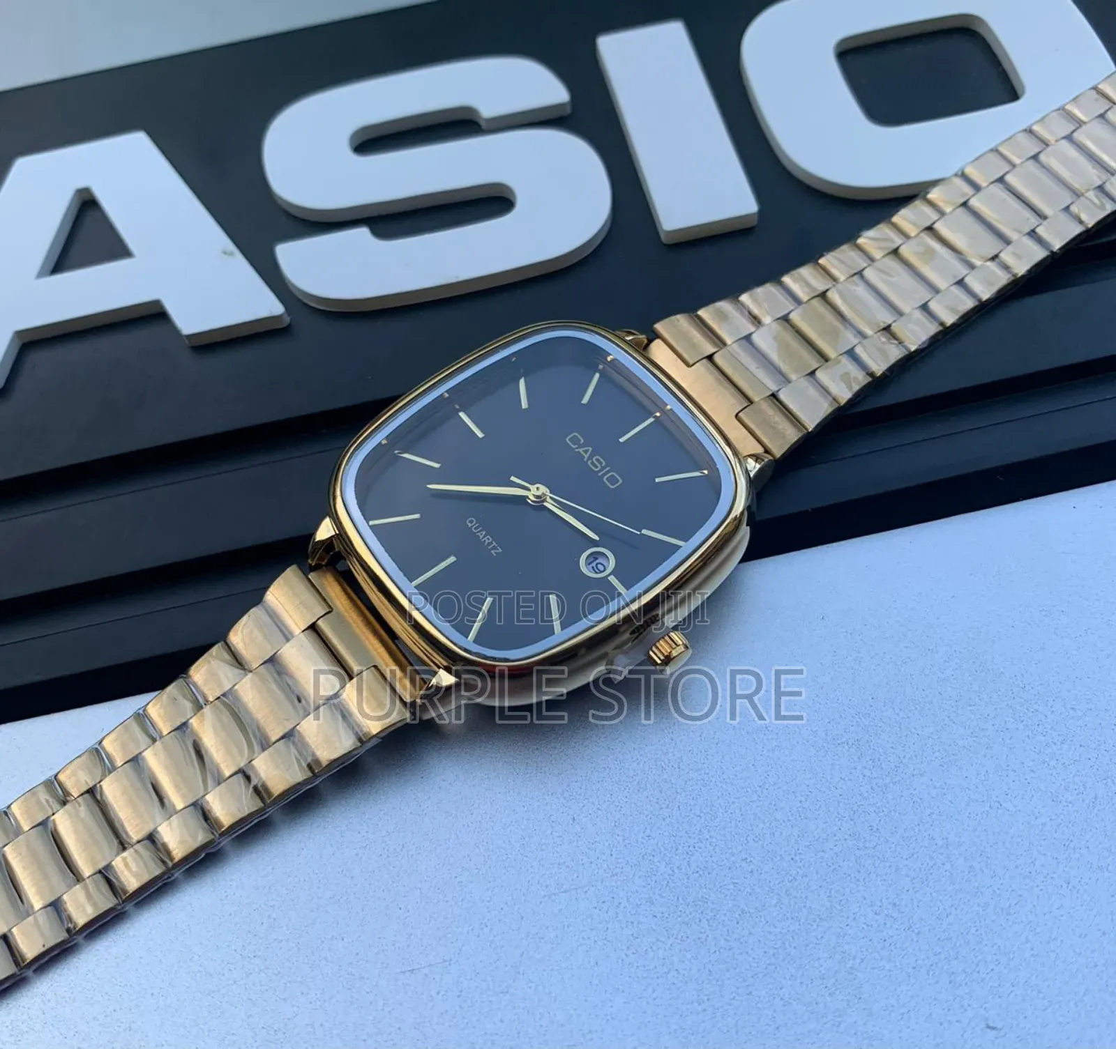Casio Unisex Gold Wristwatches